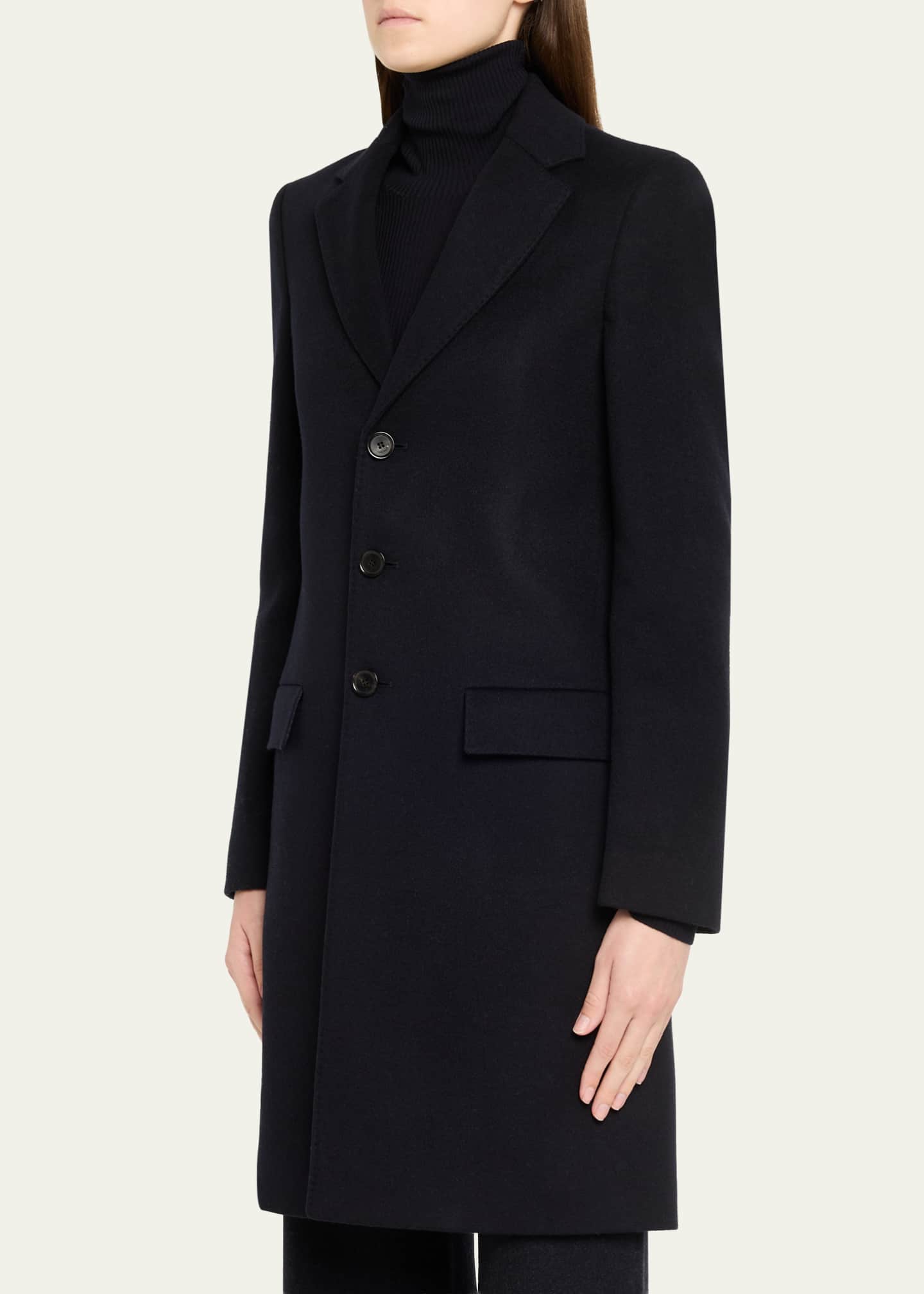 Loro Piana Alby Single-Breasted Cashmere Coat - Bergdorf Goodman