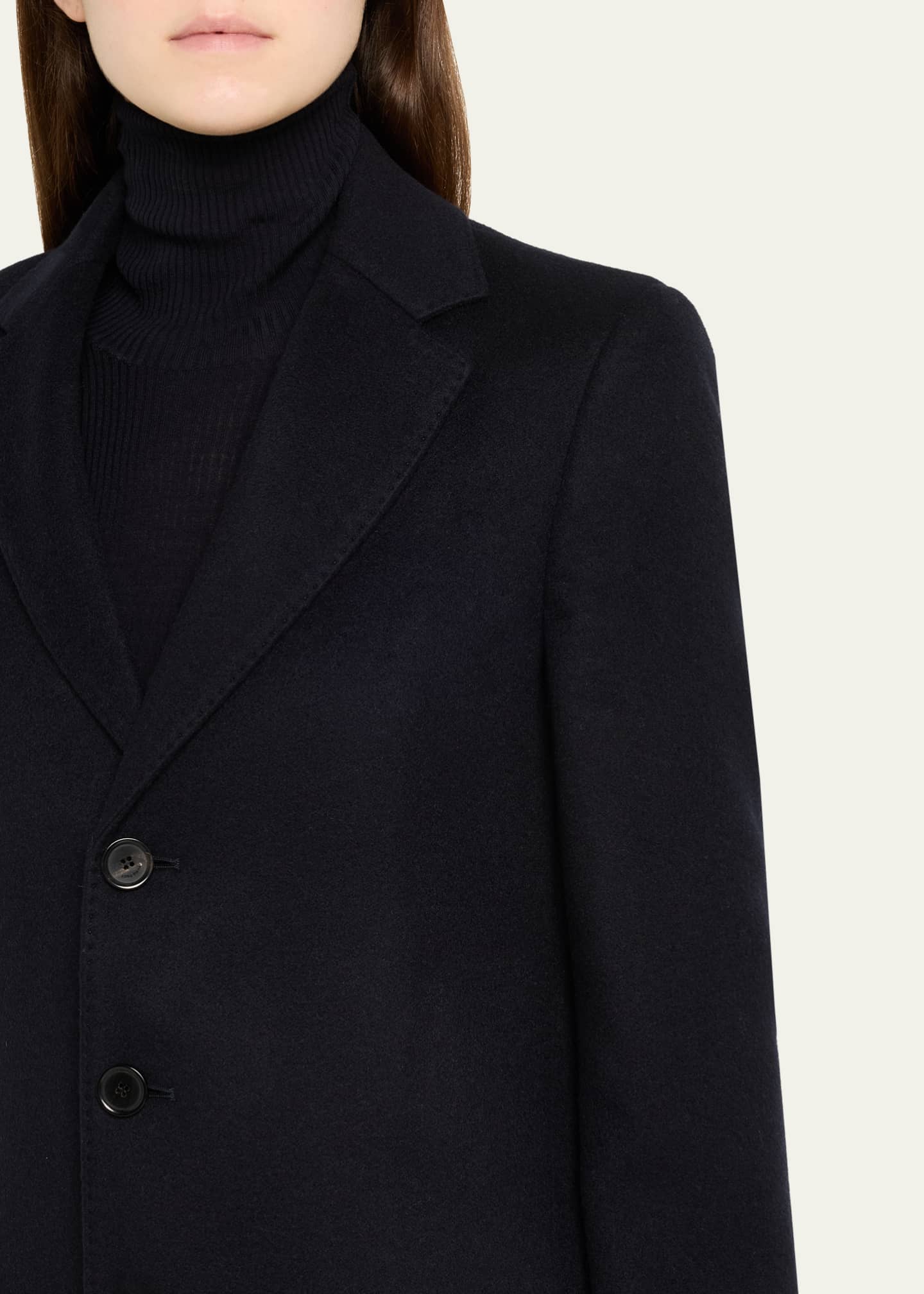 Loro Piana Alby Single-Breasted Cashmere Coat - Bergdorf Goodman