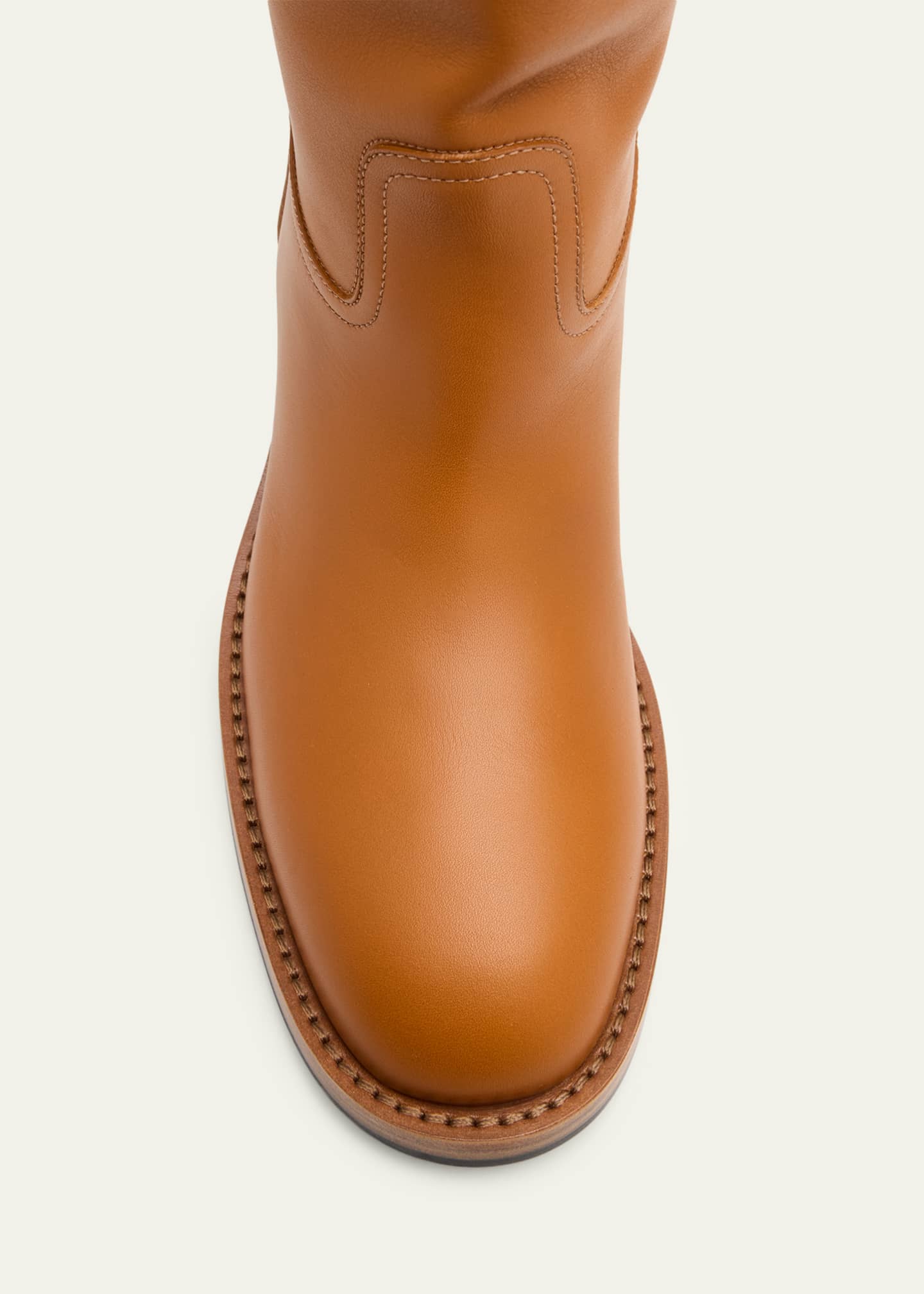 Loro Piana Pablo Leather Riding Boots - Bergdorf Goodman