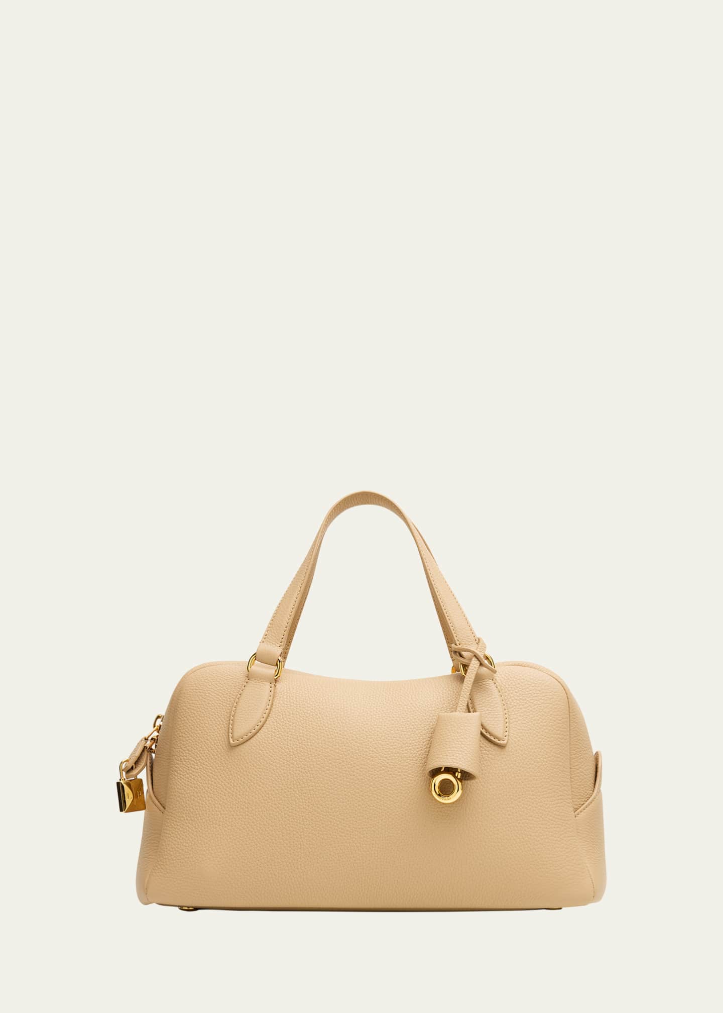 Loro Piana Needle Small Fine Grain Leather Shoulder Bag - Bergdorf