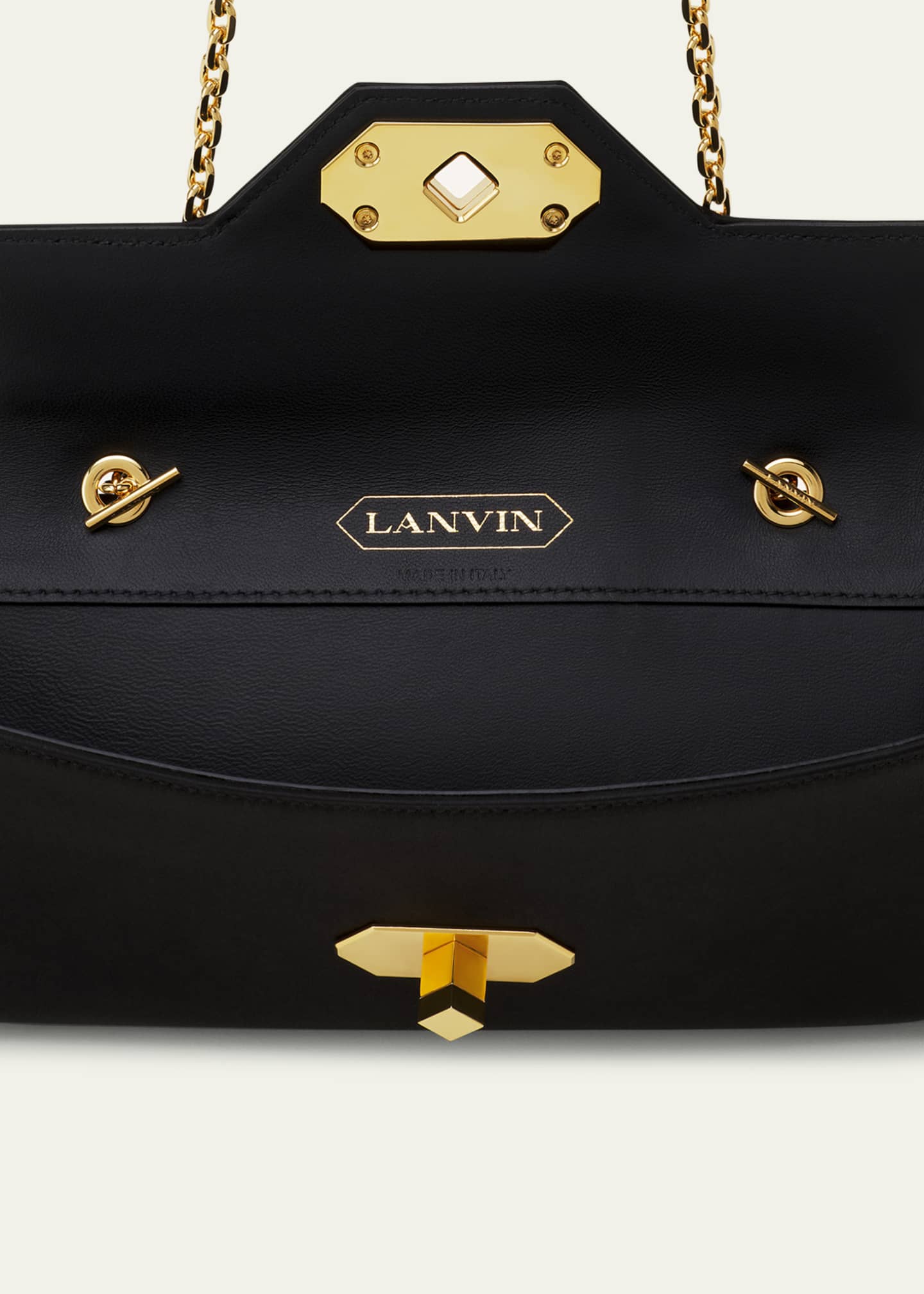 Lanvin Silk Flap Evening Clutch - Bergdorf Goodman