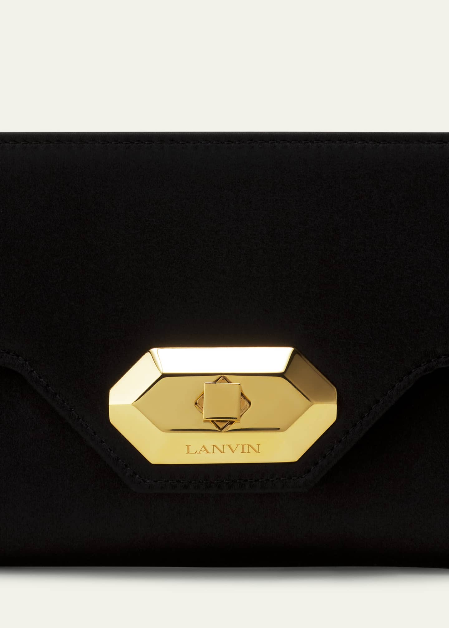 Lanvin Silk Flap Evening Clutch - Bergdorf Goodman