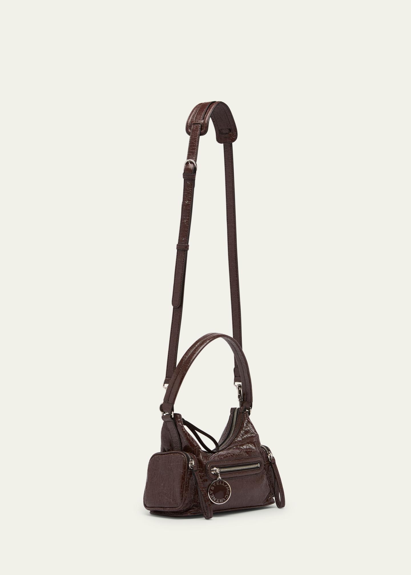 Stella McCartney Dartmoor Small Patent Vegan Leather Shoulder Bag