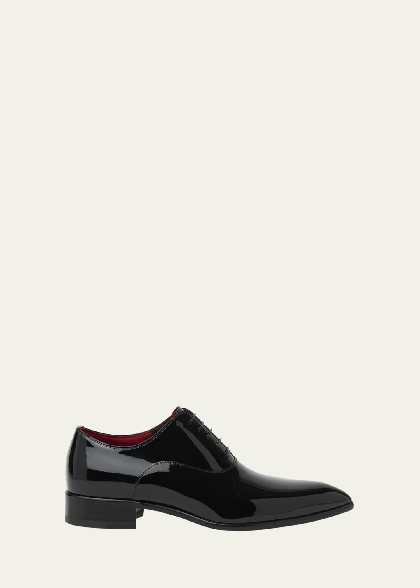 open lace back dress David Oxford Dress Shoes for Men Upper Semi Brogue Lace Up Shoes, Red/ Black / 9 main image 0