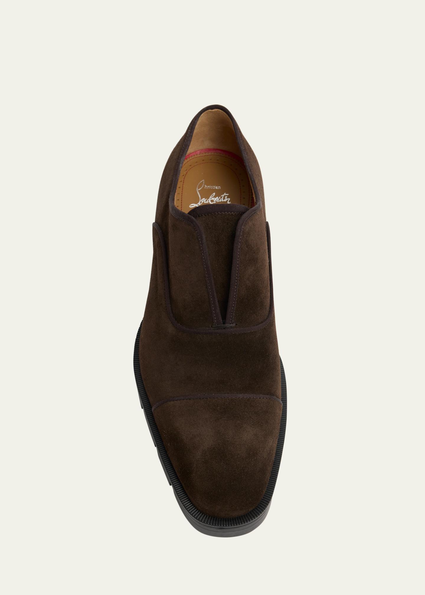 Christian Louboutin Dark Brown Suede Men\'s Loafers
NWT $1,100 CHRISTIAN LOUBOUTIN - *VARSIMOC* Brown Suede Loafers  main image 3