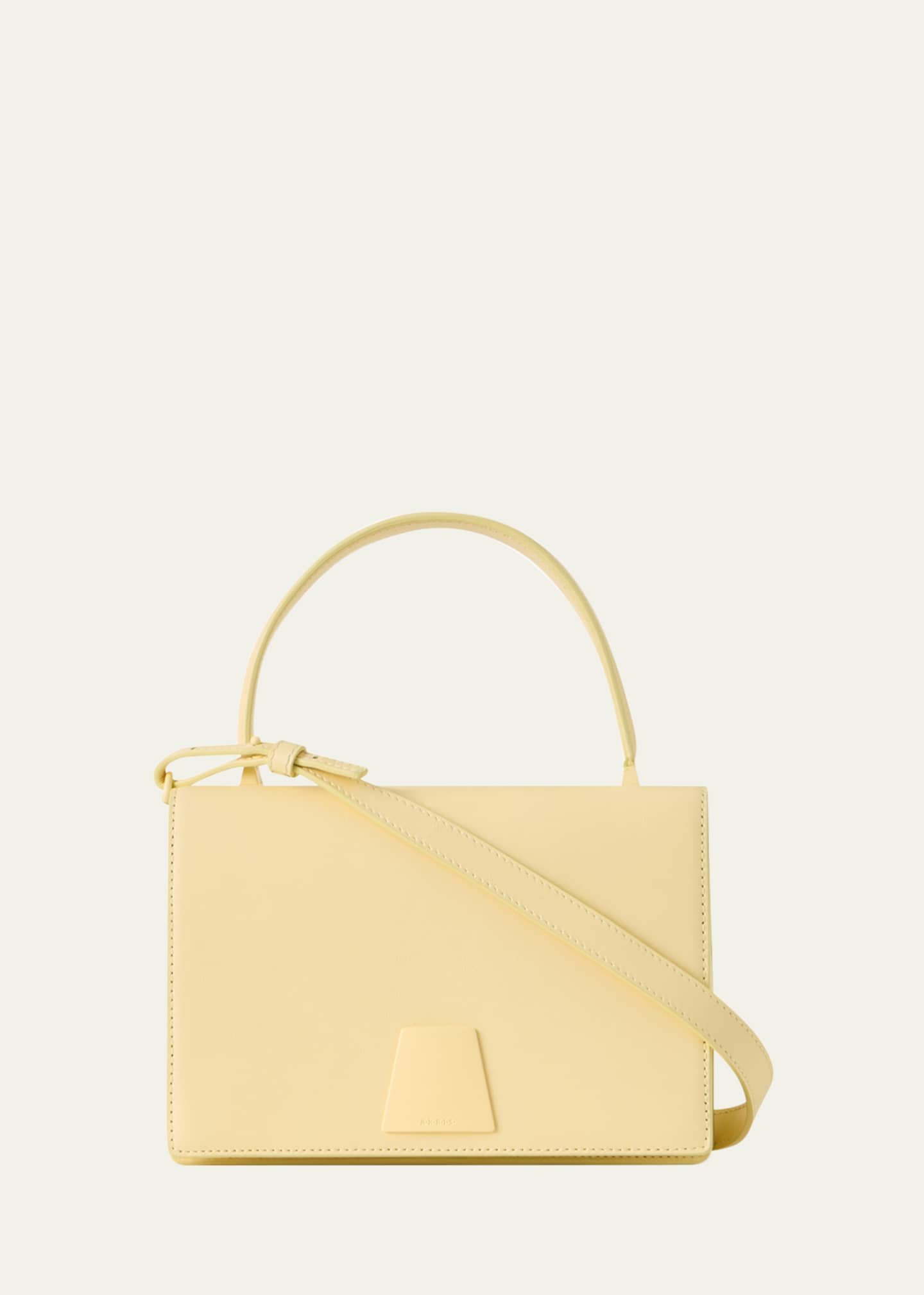 Akris Alice Small Leather Top-Handle Bag - Bergdorf Goodman