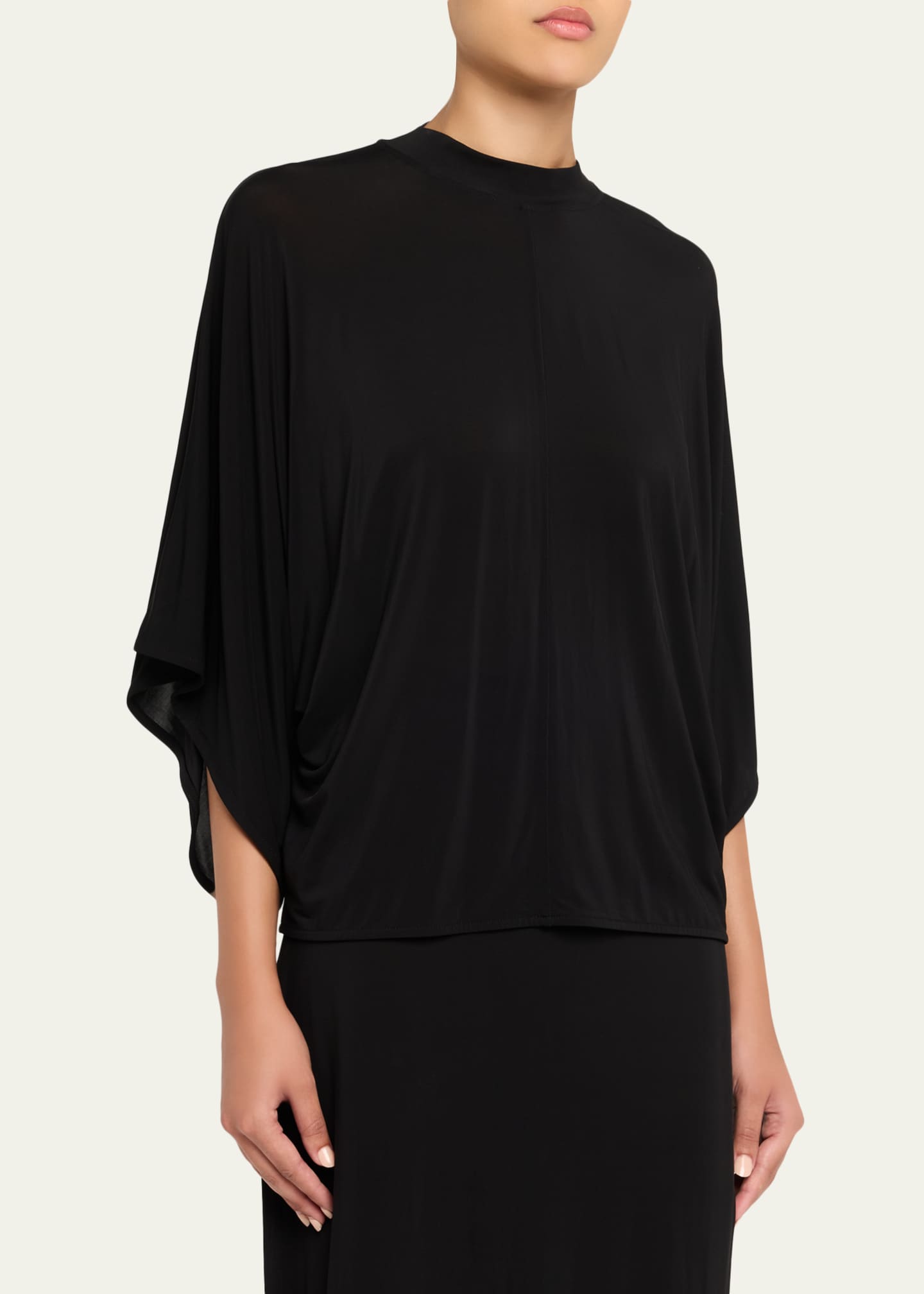 House of Dagmar Stretch Jersey Kimono-Sleeve Top Image 4 of 5
