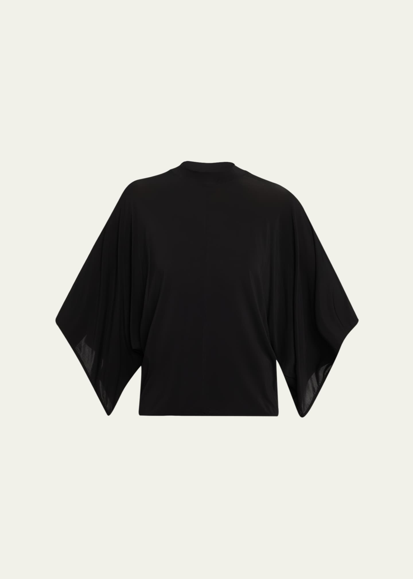 House of Dagmar Stretch Jersey Kimono-Sleeve Top Image 1 of 5