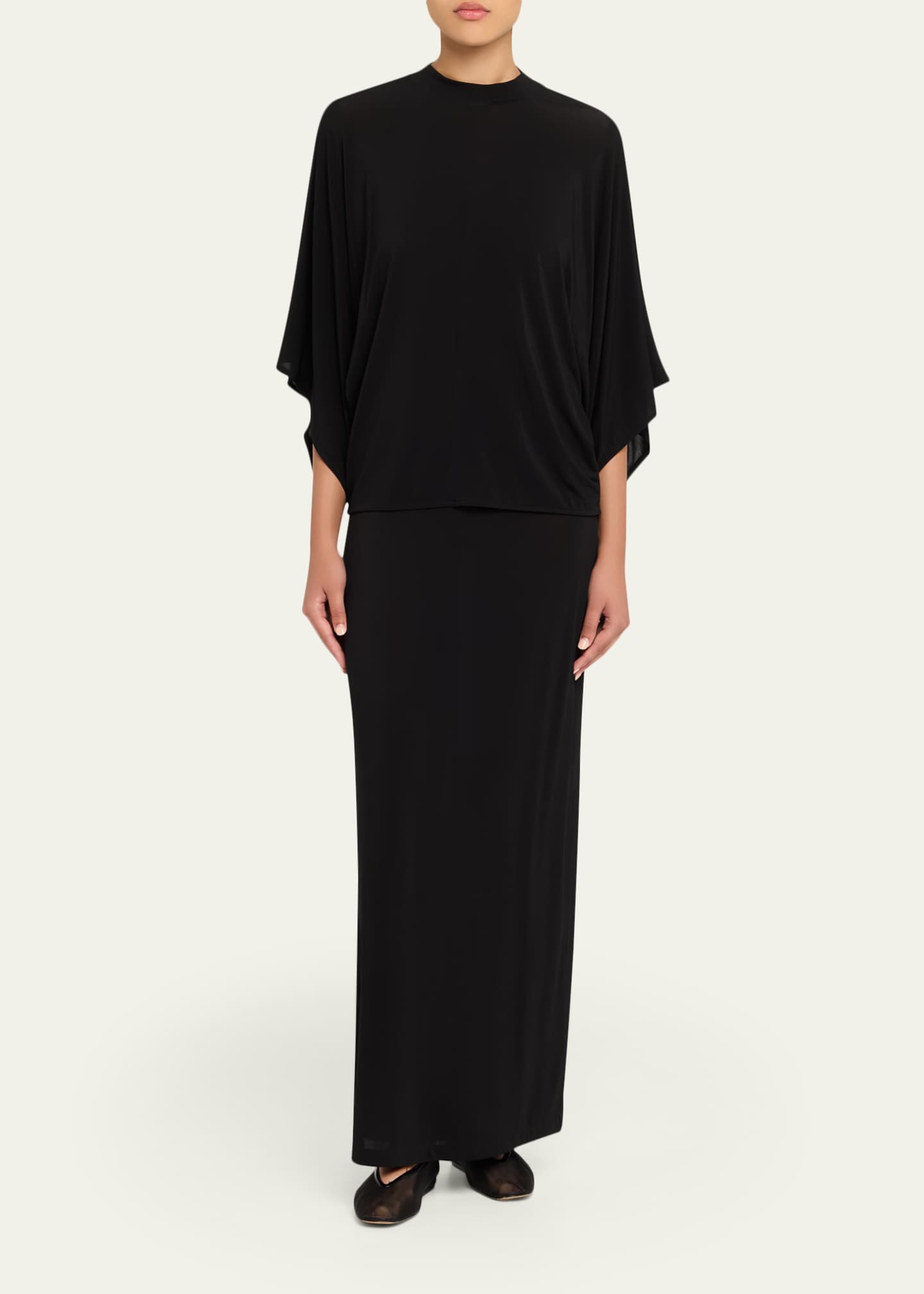 House of Dagmar Jersey Column Skirt Image 2 of 5