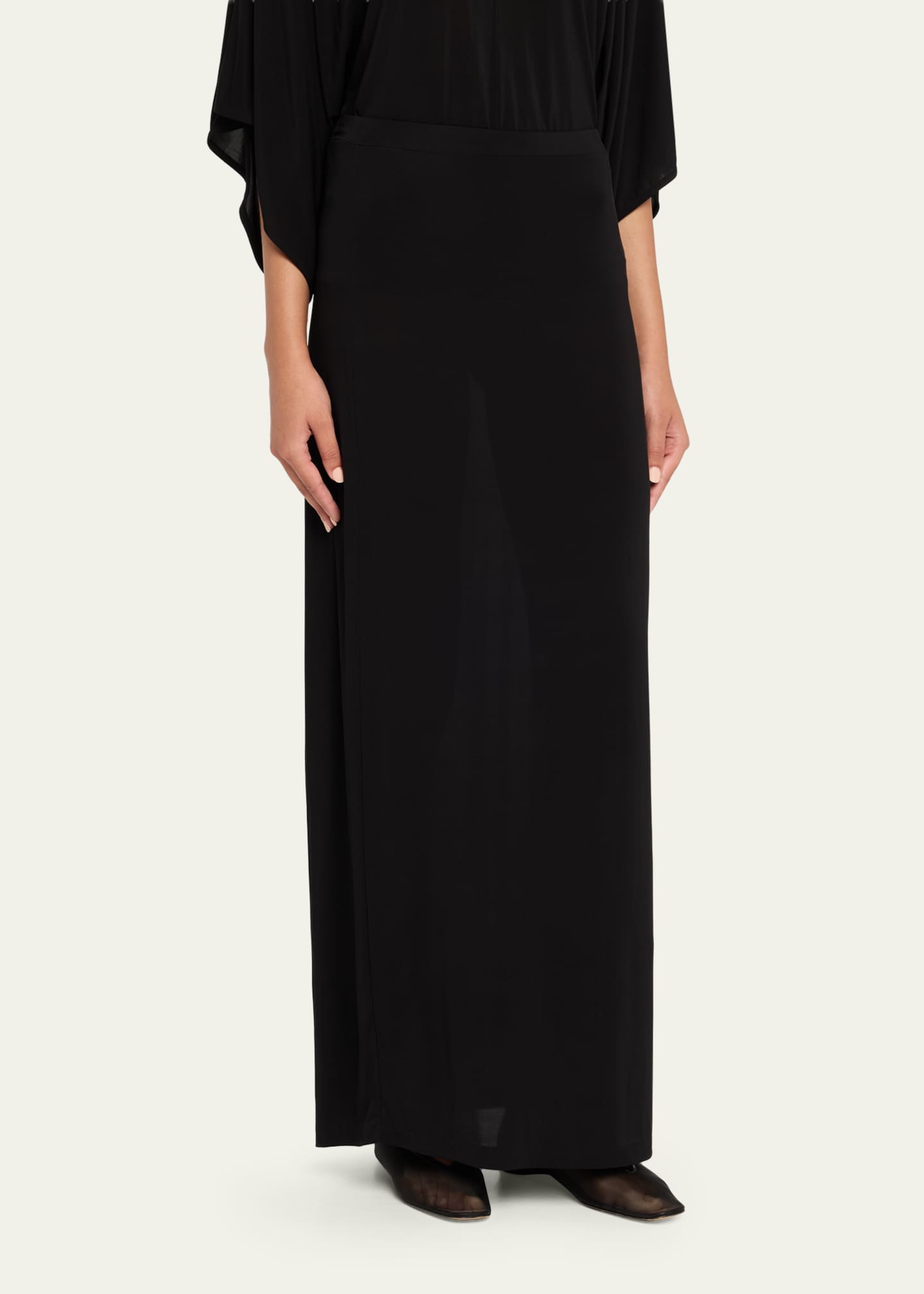 House of Dagmar Jersey Column Skirt Image 4 of 5