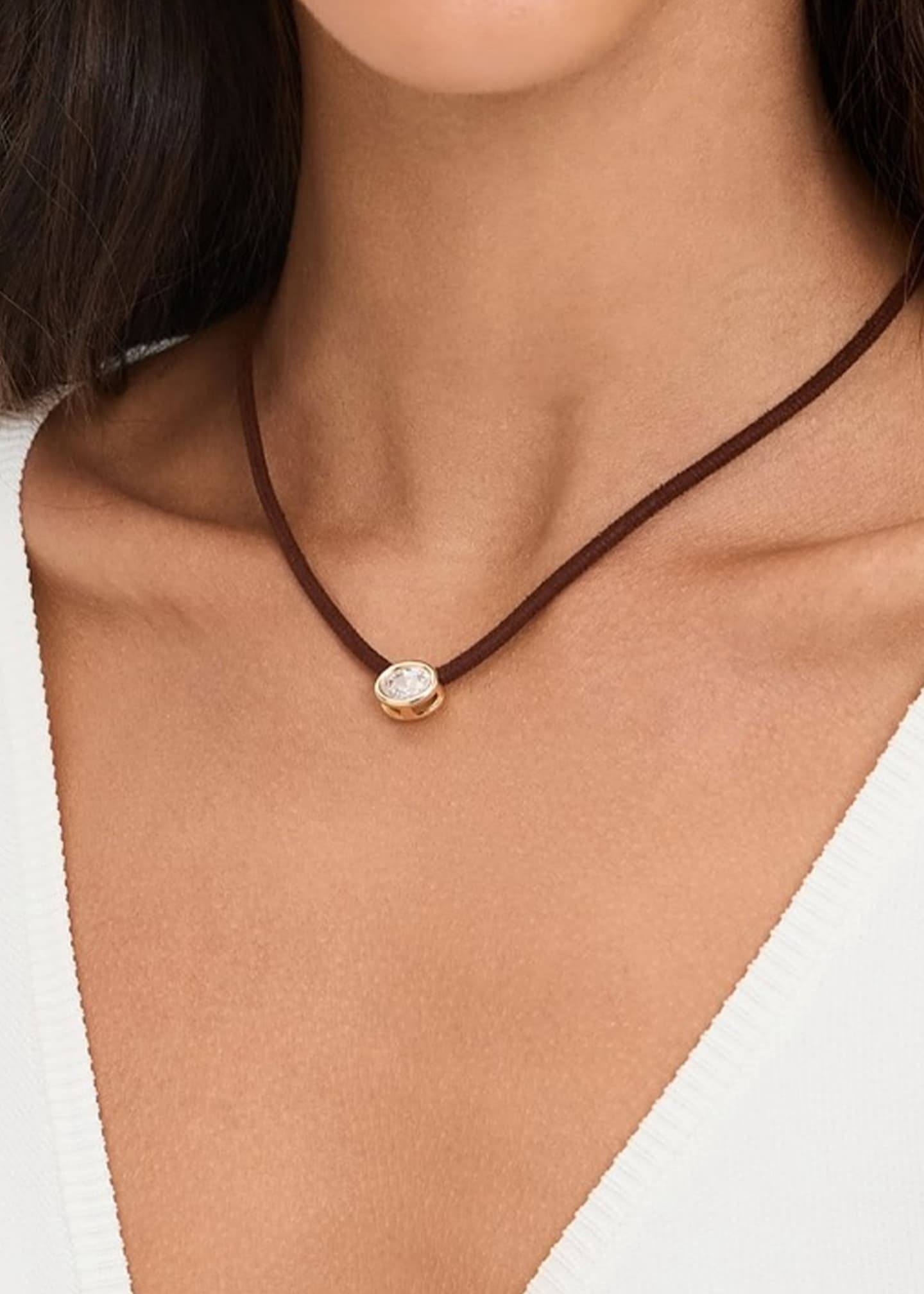 Lasso Solitaire Necklace