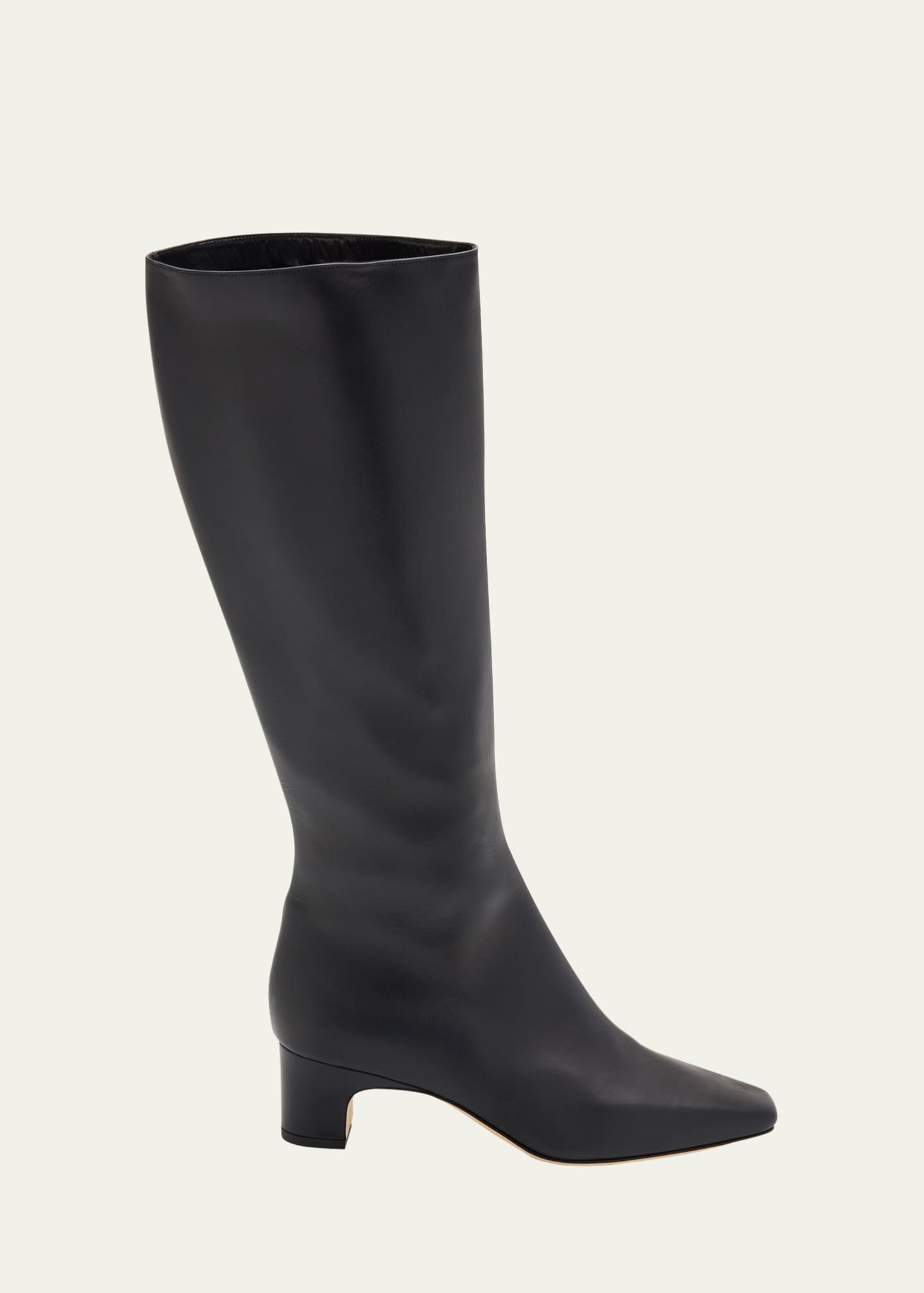 Manolo Blahnik Ofara Knee-High Leather Boots - Bergdorf Goodman