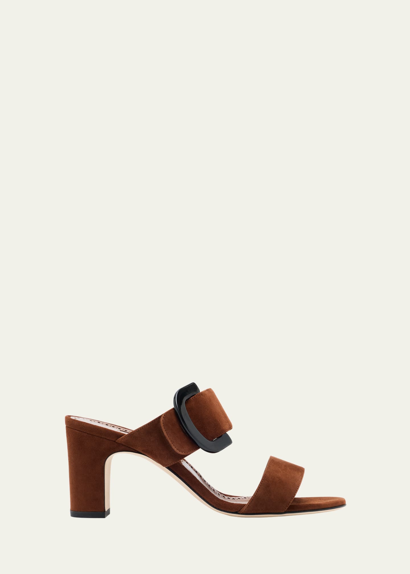 Manolo Blahnik Betimusa Suede Mule Sandals - Bergdorf Goodman