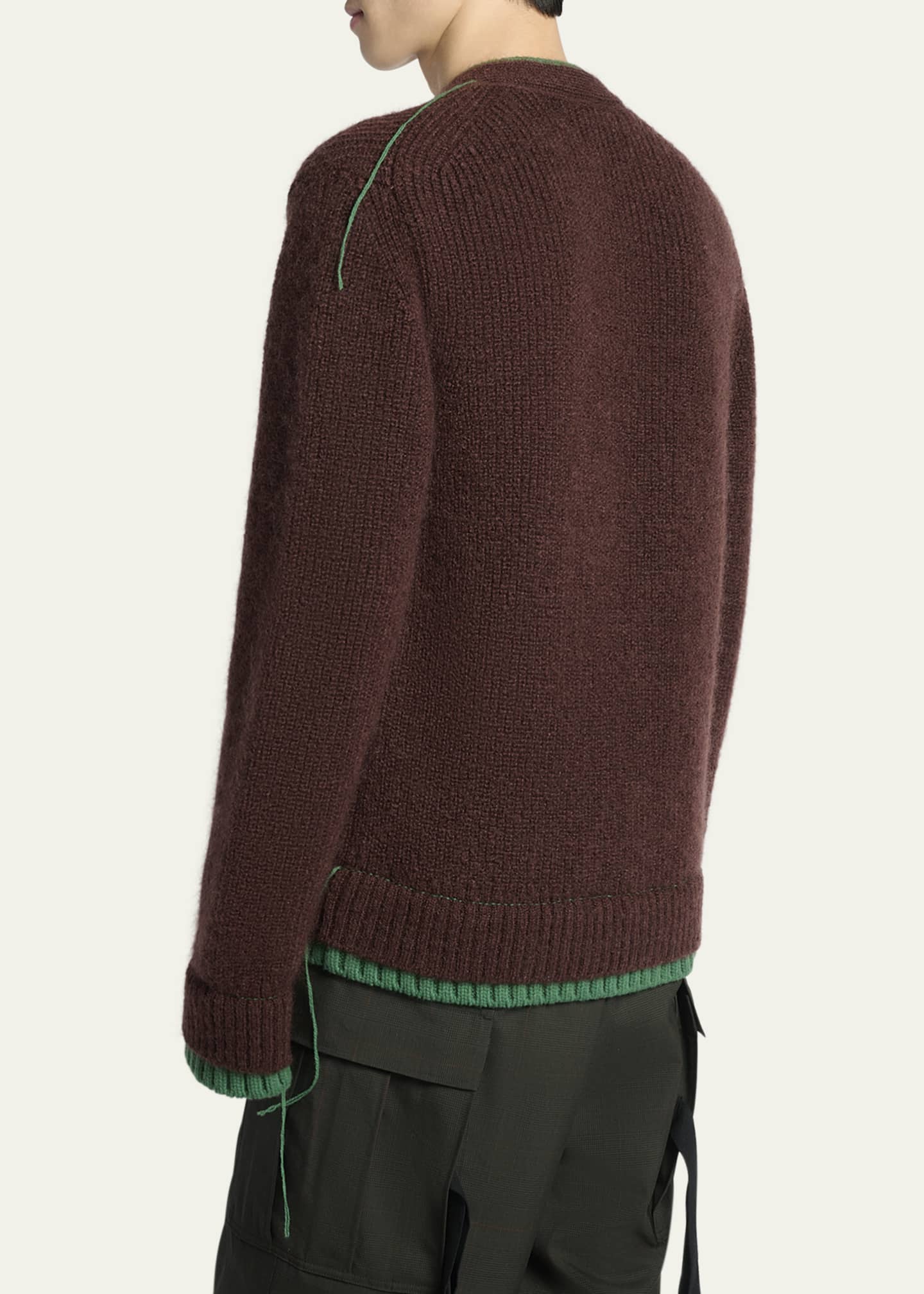 sacaiカーディガンGradient Mohair Knit Cardigan sacaiカーディガンGradient Mohair Knit Cardigan