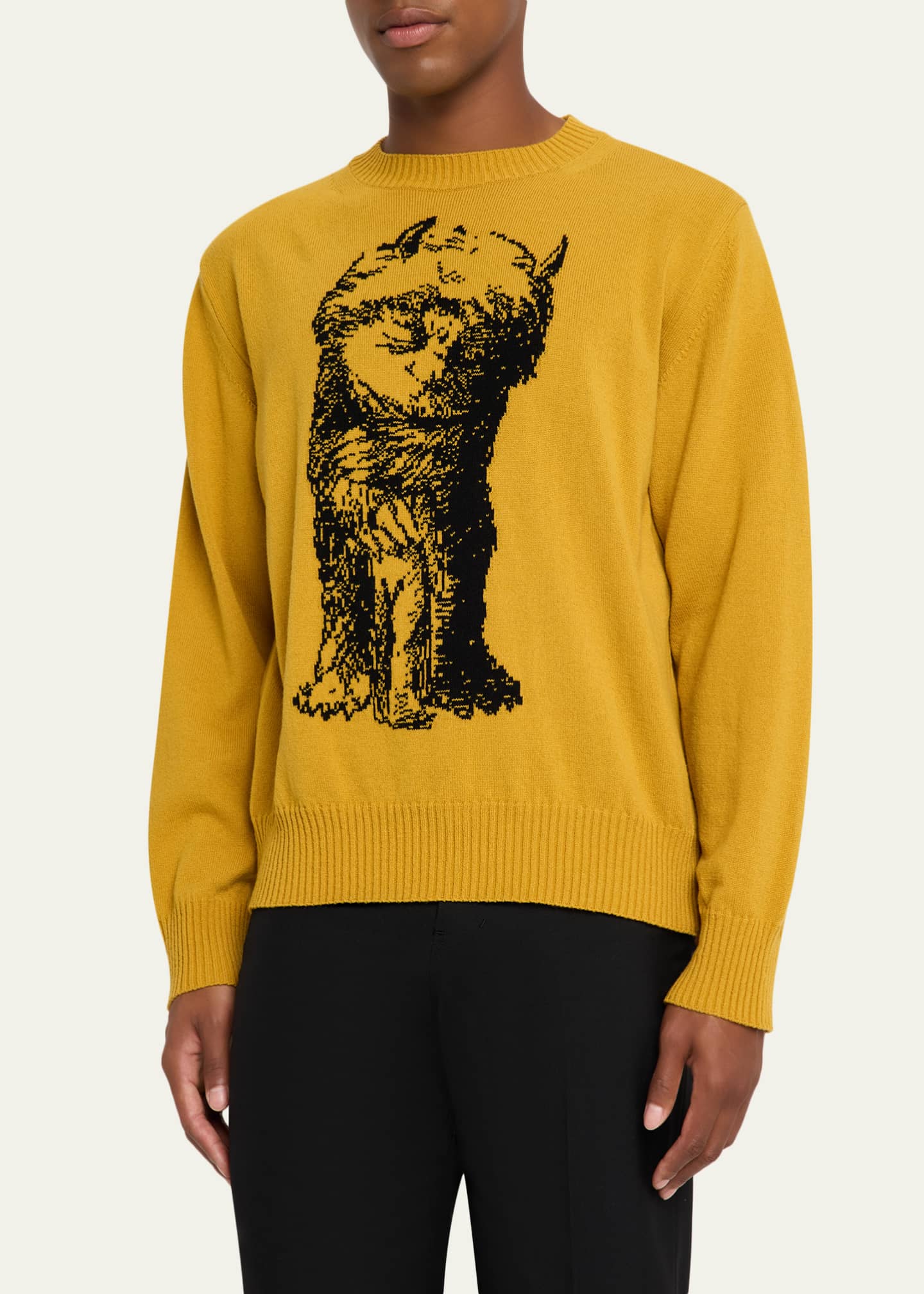 sacai サカイWHERE THE WILD THINGS ARE Black 'Where The Wild Things Are' Cotton T-shirt by sacai on Sale