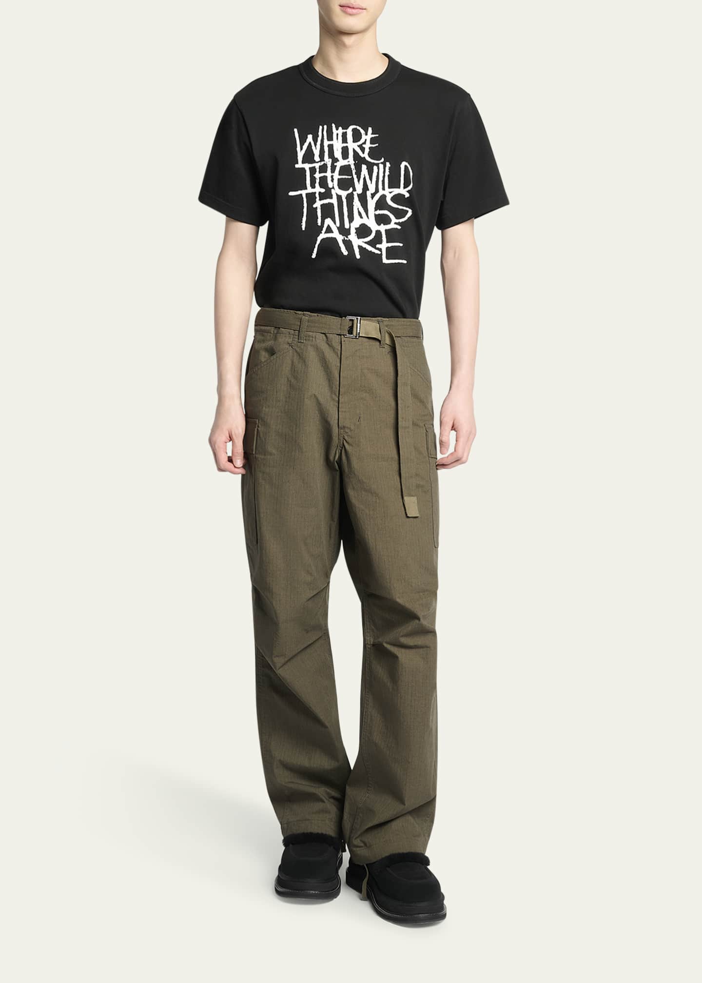 sacai サカイ　23aw Olmetex Rip Stop Pants sacai サカイ 23aw Olmetex Rip Stop Pants Sacai-Rip-Stop-Pants-Black-