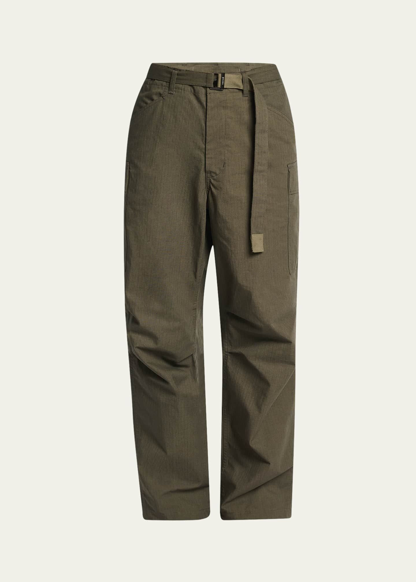 SACAI Men's Cotton Ripstop Cargo Pants - Bergdorf Goodman