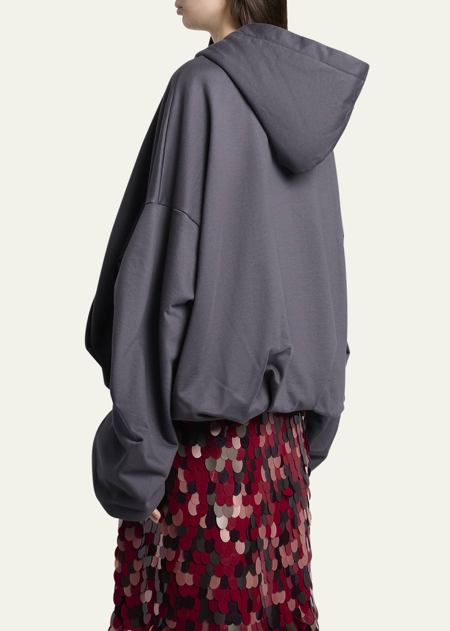 Dries Van Noten Hannett Oversized Hooded Sweatshirt - Bergdorf Goodman