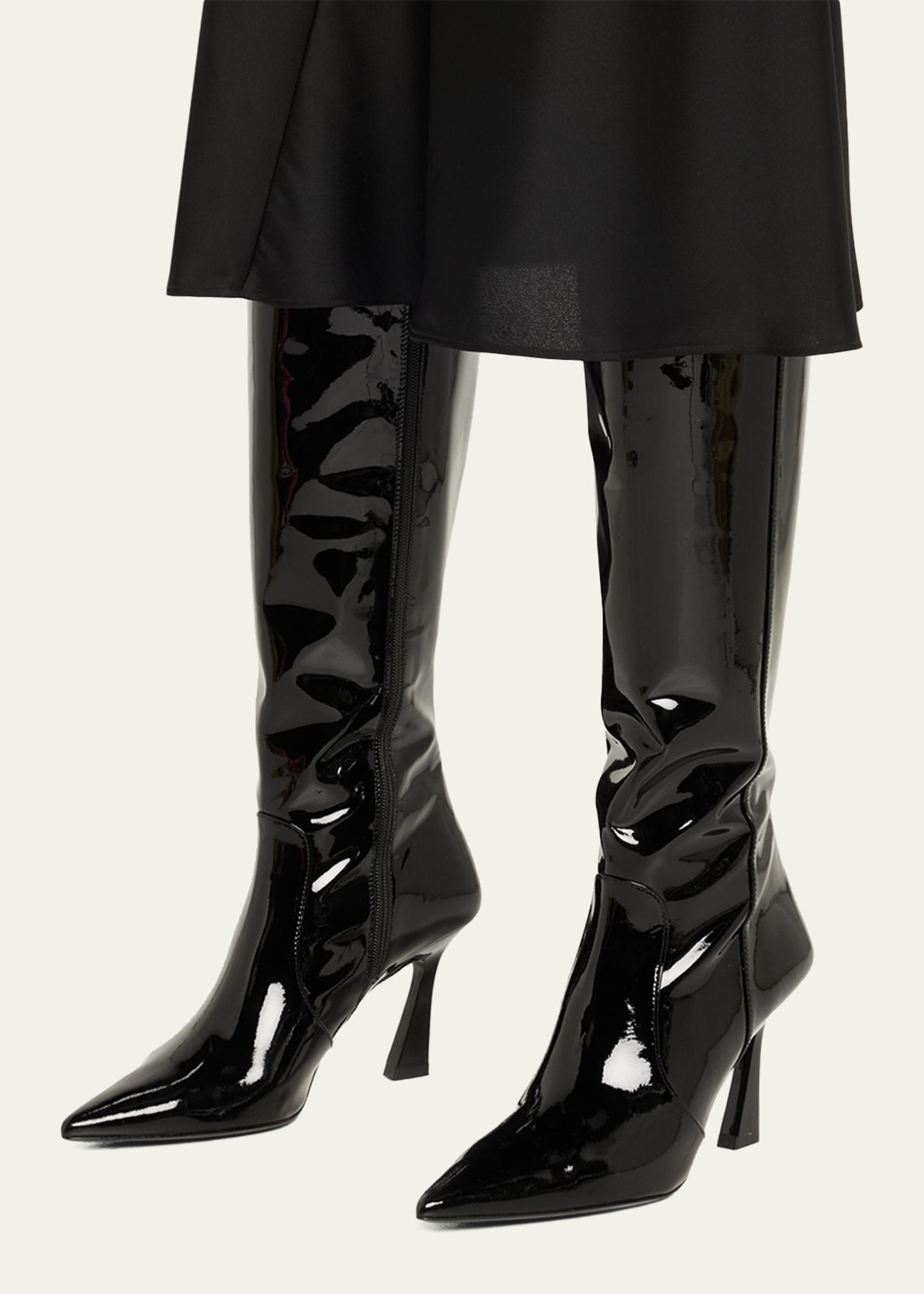 STUART WEITZMAN Avenue 85 leather knee boots BRAND NEW Stuart Weitzman - Yuliana 85 leather knee boots | Plush main image 2