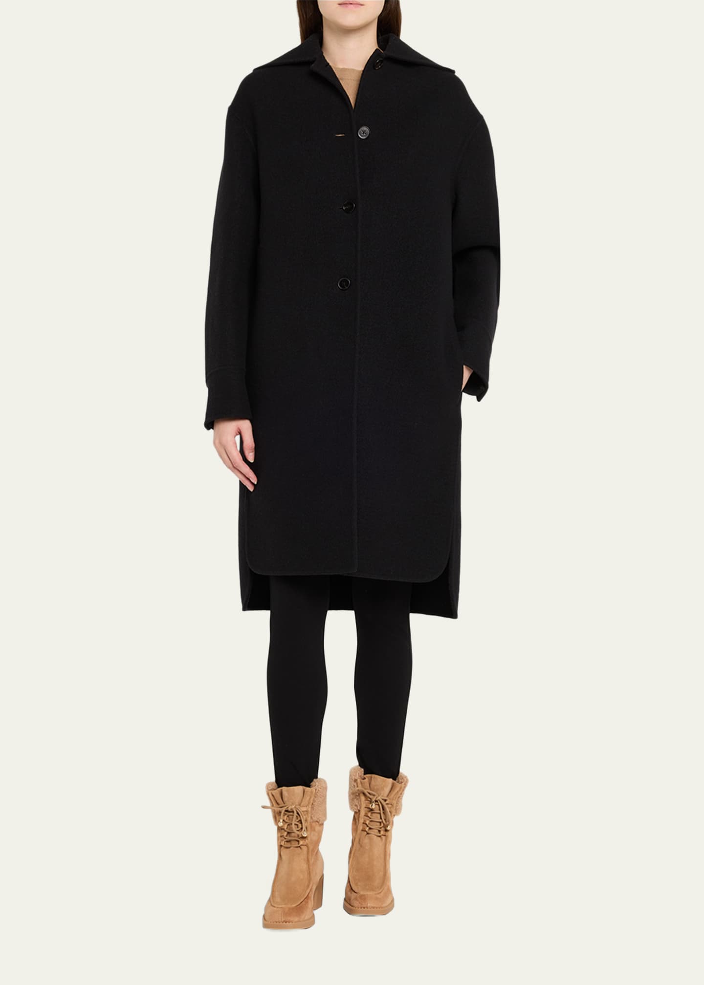 Jimmy Choo Hali 60 Suede Shearling-Collar Ankle Booties - Bergdorf