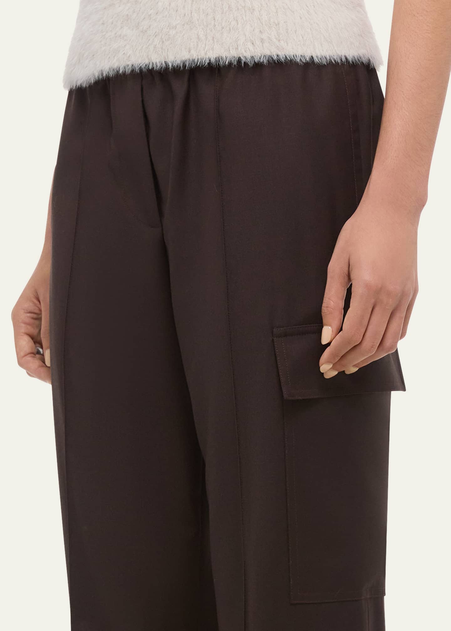 Helmut Lang Relaxed Pull-On Cargo Trousers Image 5 of 5