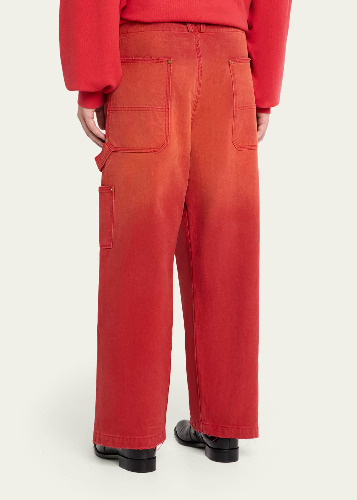 Willy Chavarria Men's Canvas Workwear Toluca Pants - Bergdorf Goodman