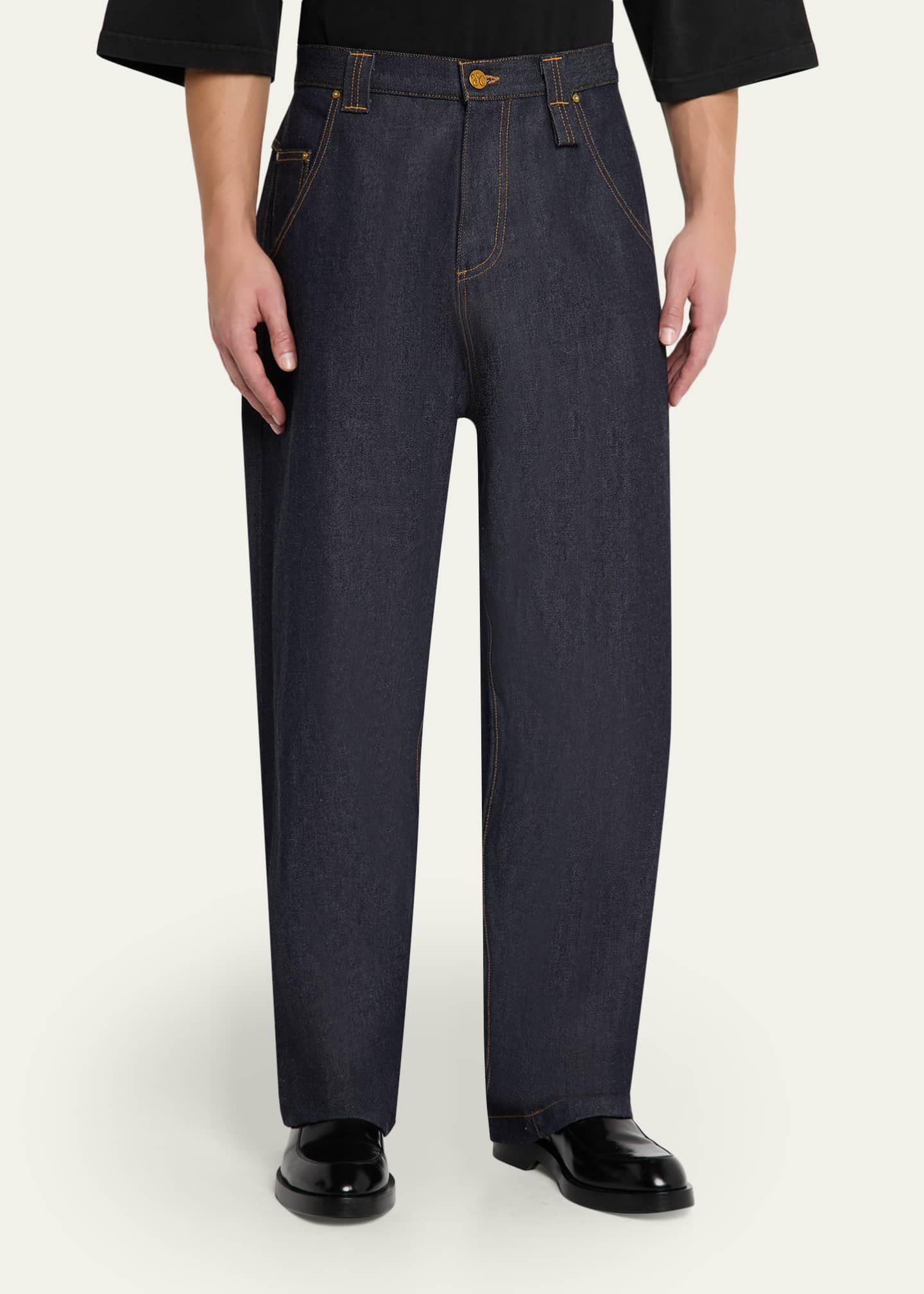 Willy Chavarria Men's Bad Boy Tapered Jeans - Bergdorf Goodman