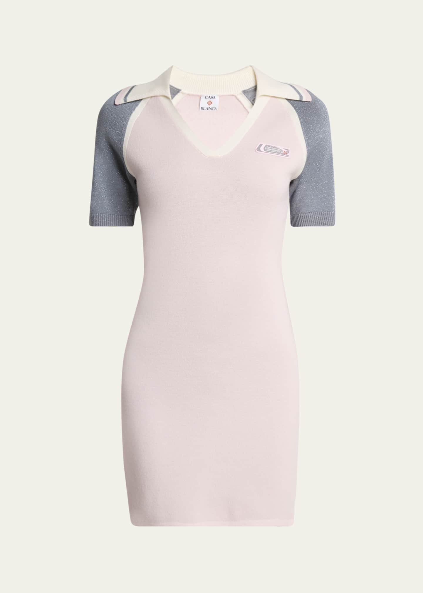 casablanca pleated mini dress Green Pleated Halter Mini Dress, Size Small by Casablanca Paris