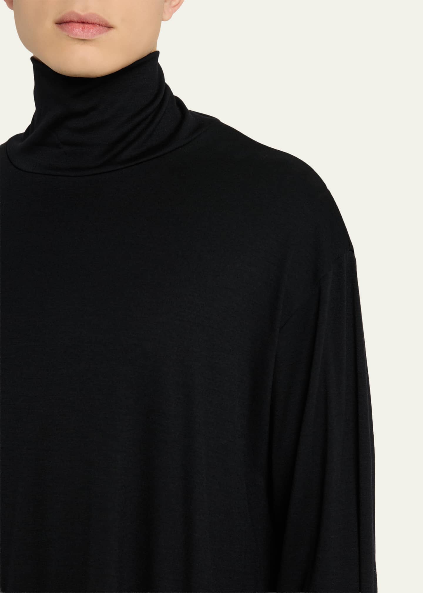 Yohji Yamamoto Men's Wool Turtleneck Top - Bergdorf Goodman