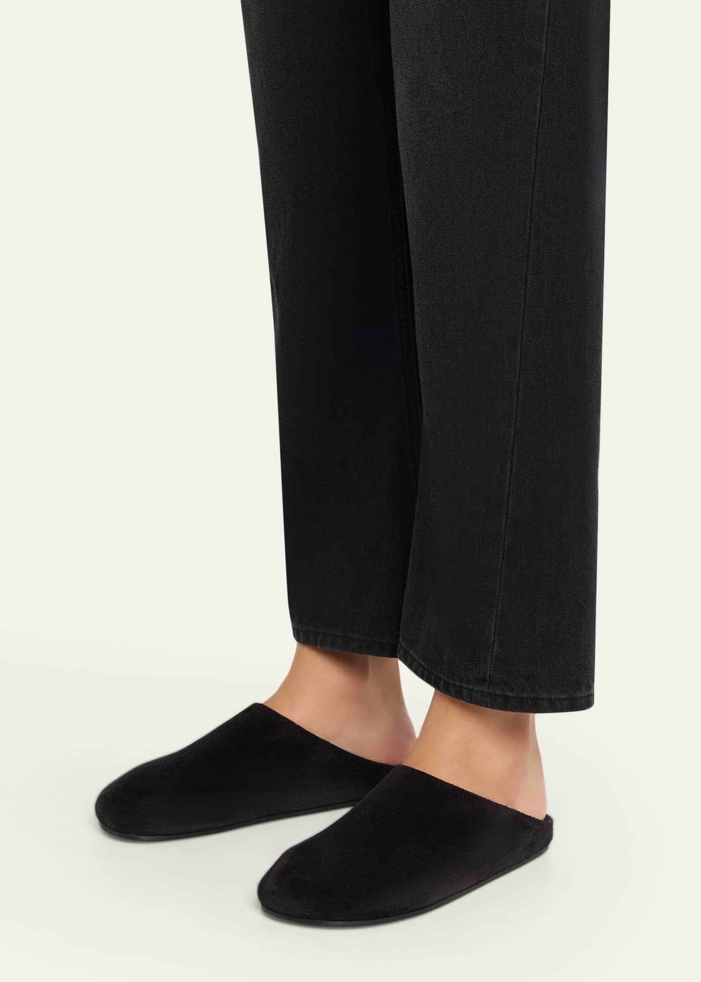 Hudson Suede Slide Mules