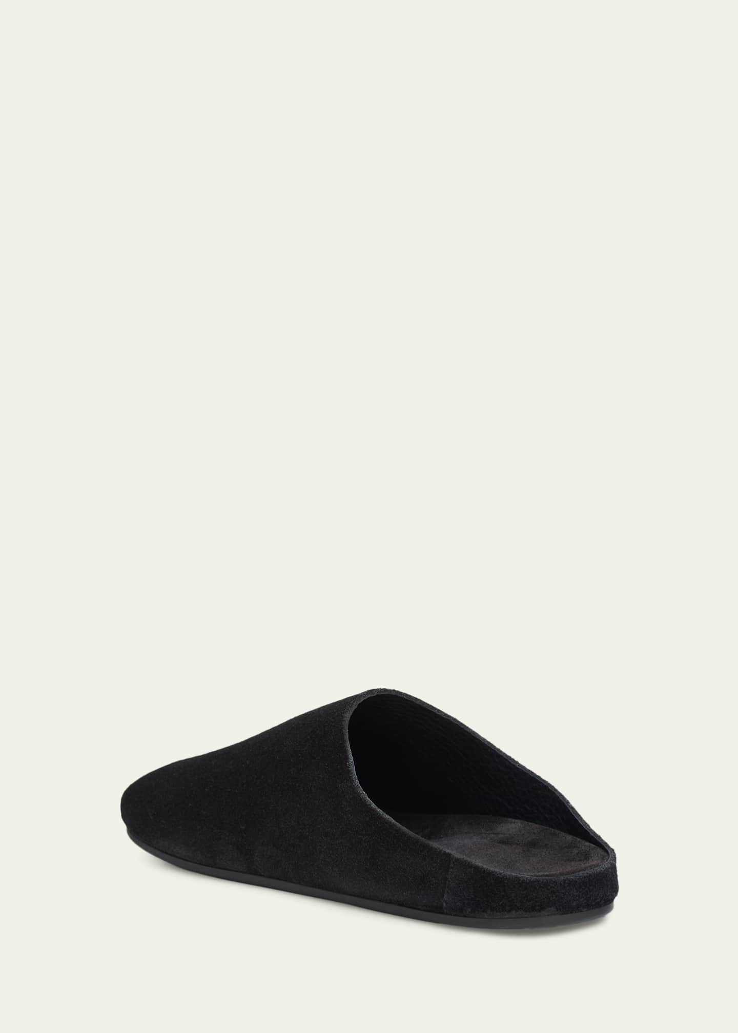 Hudson Suede Slide Mules