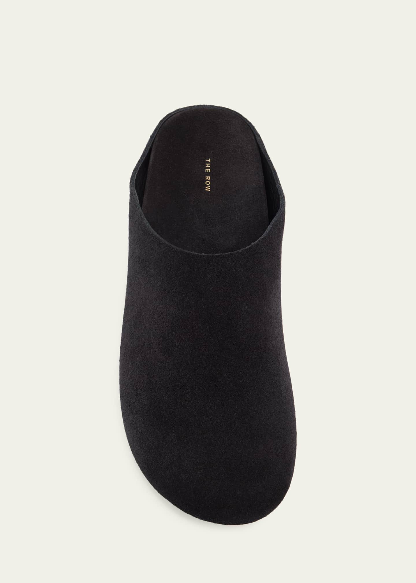 Hudson Suede Slide Mules