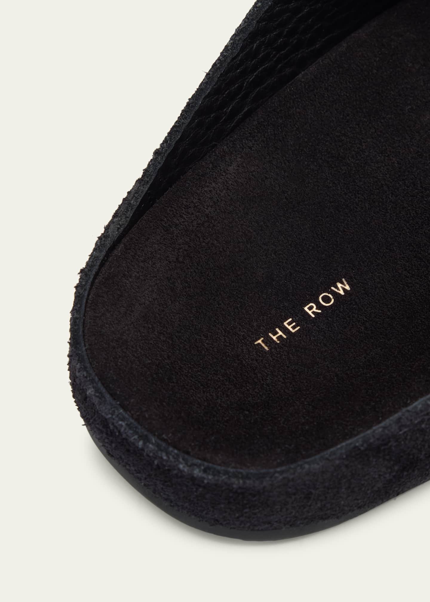 Hudson Suede Slide Mules