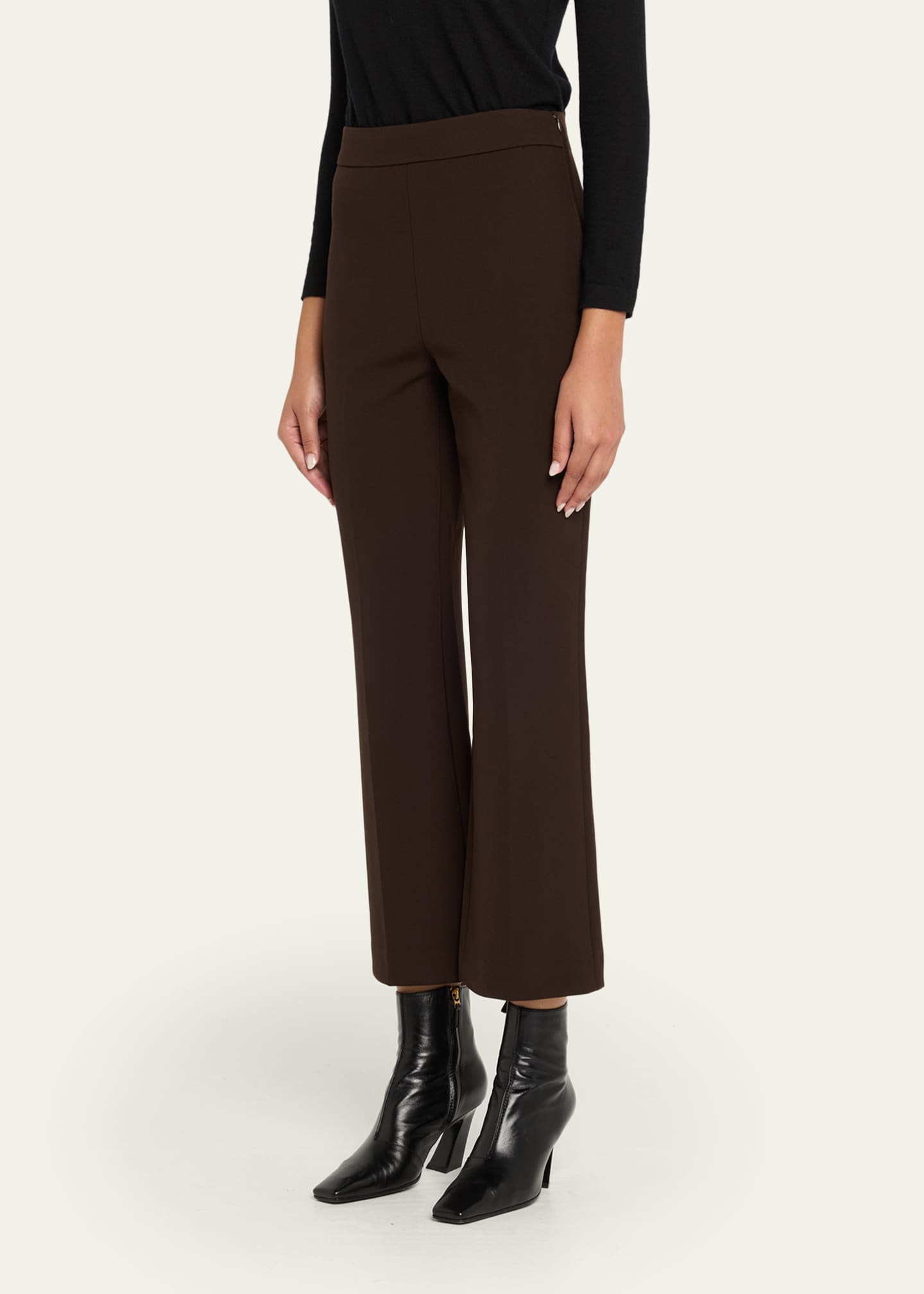 SIMKHAI Mackenzie Straight-Leg Trousers - Bergdorf Goodman display picture 1