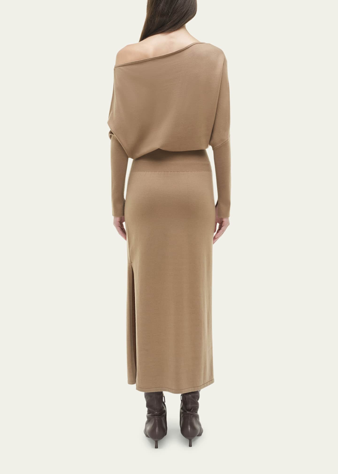 brown night dress Trendy, Chic Women's Clothing Boutique Beige Botany Dark Brown Plissé-Textured Dress for Women, Size S Lane 201