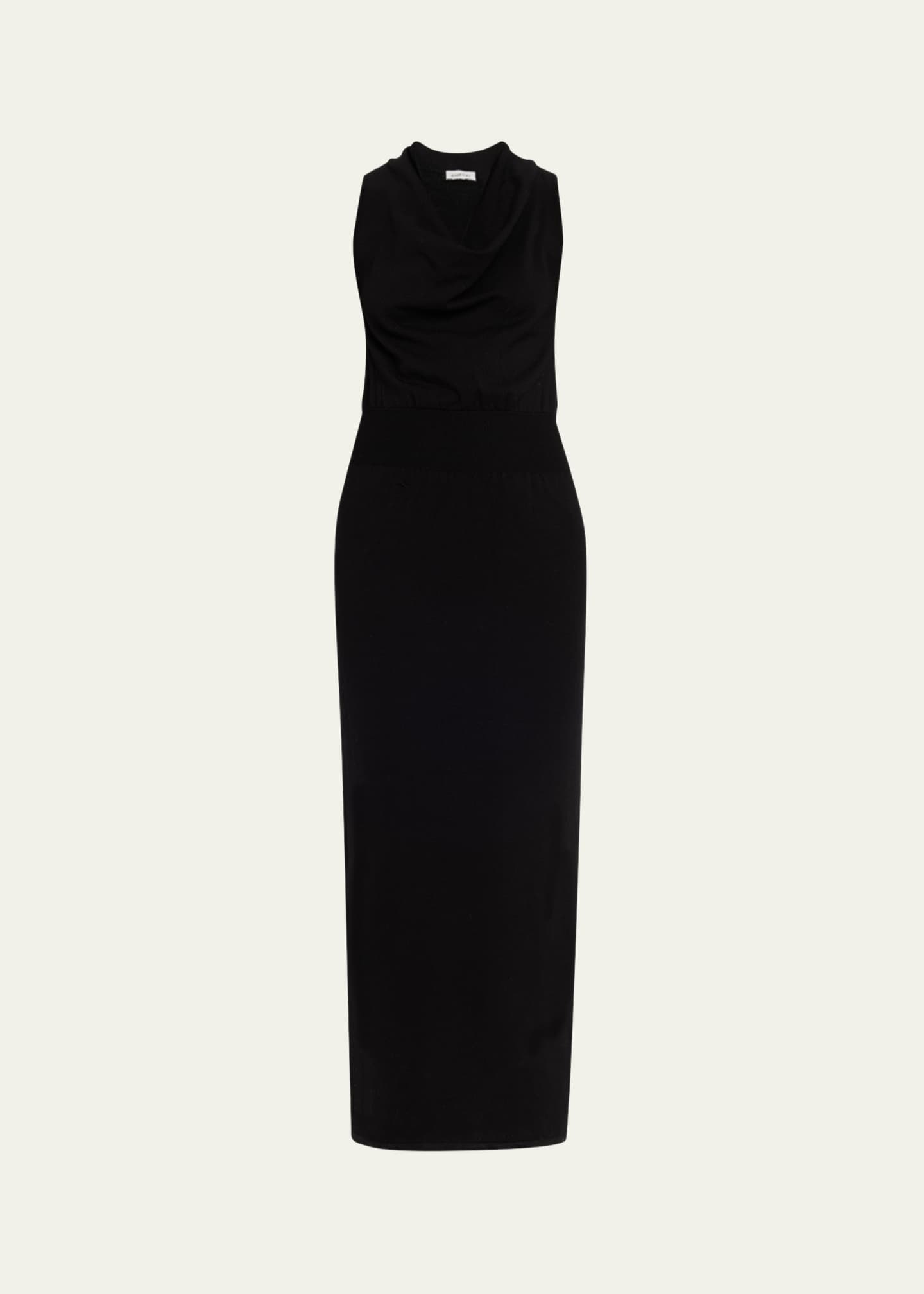 knee length dresses for ladies HAYLEE WHITE LINEN COWL DRESS  DISSH