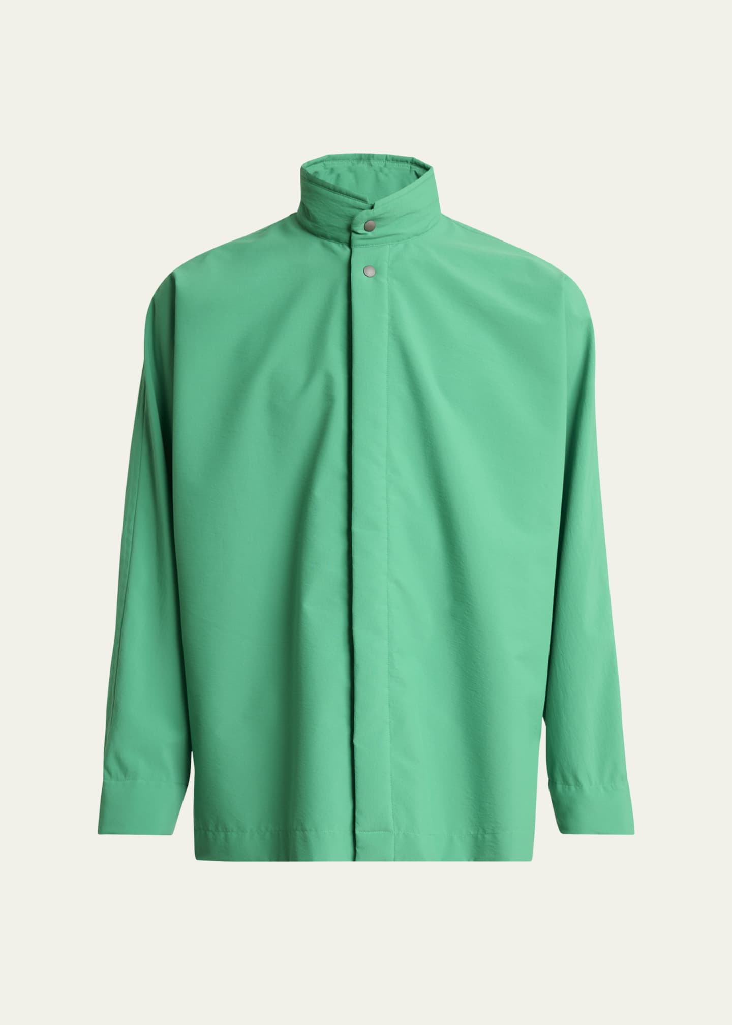 Homme Plisse Issey Miyake Men's Padded Snap-Front Shirt - Bergdorf