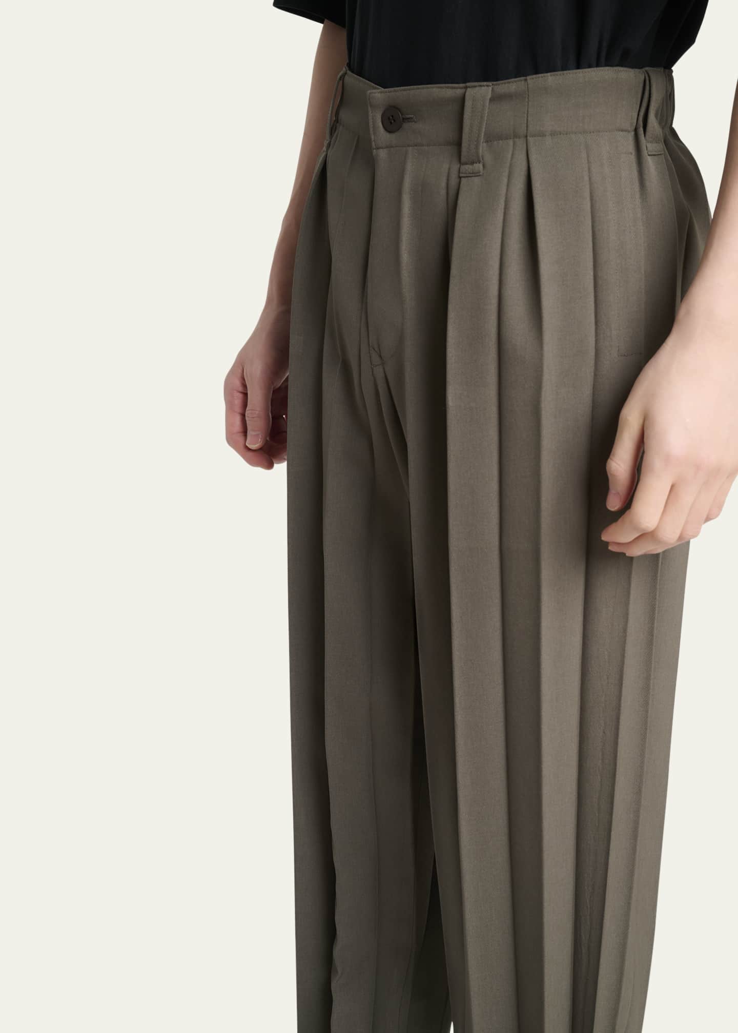 HOMME PLISSE EDGE ENSEMBLE パンツ Homme Plisse Issey Miyake Men's Edge Ensemble Pleated Pants