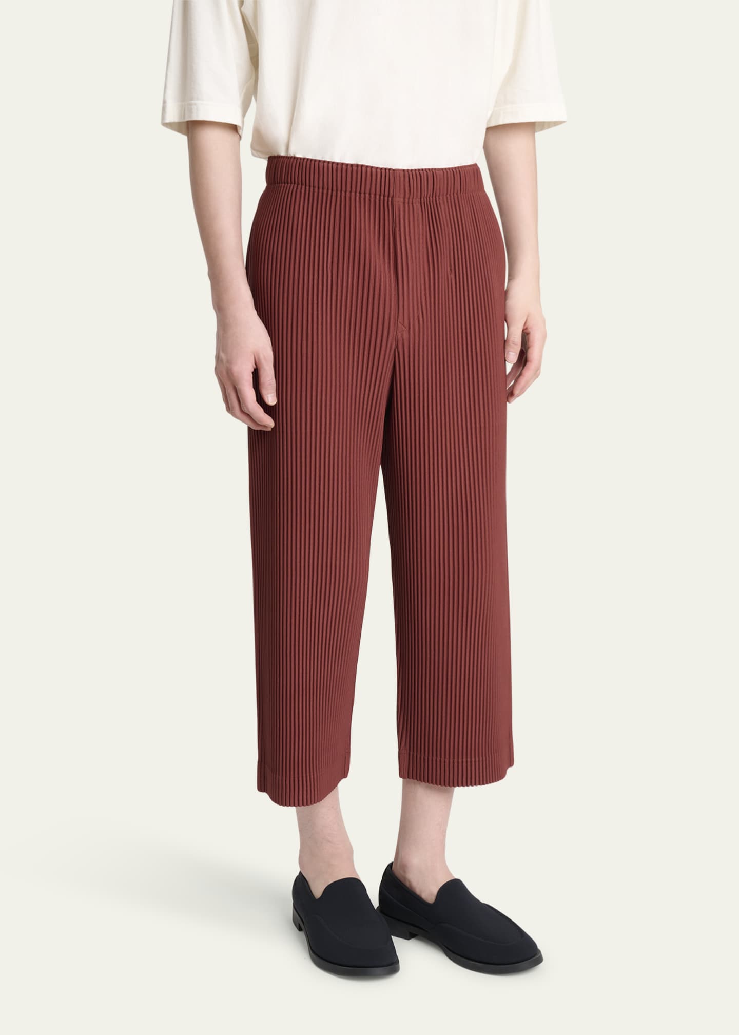 HOMME PLISSE ISSEY MIYAKE プリーツパンツ　レッド PLEATS BOTTOMS 2 – ISSEY MIYAKE ONLINE STORE