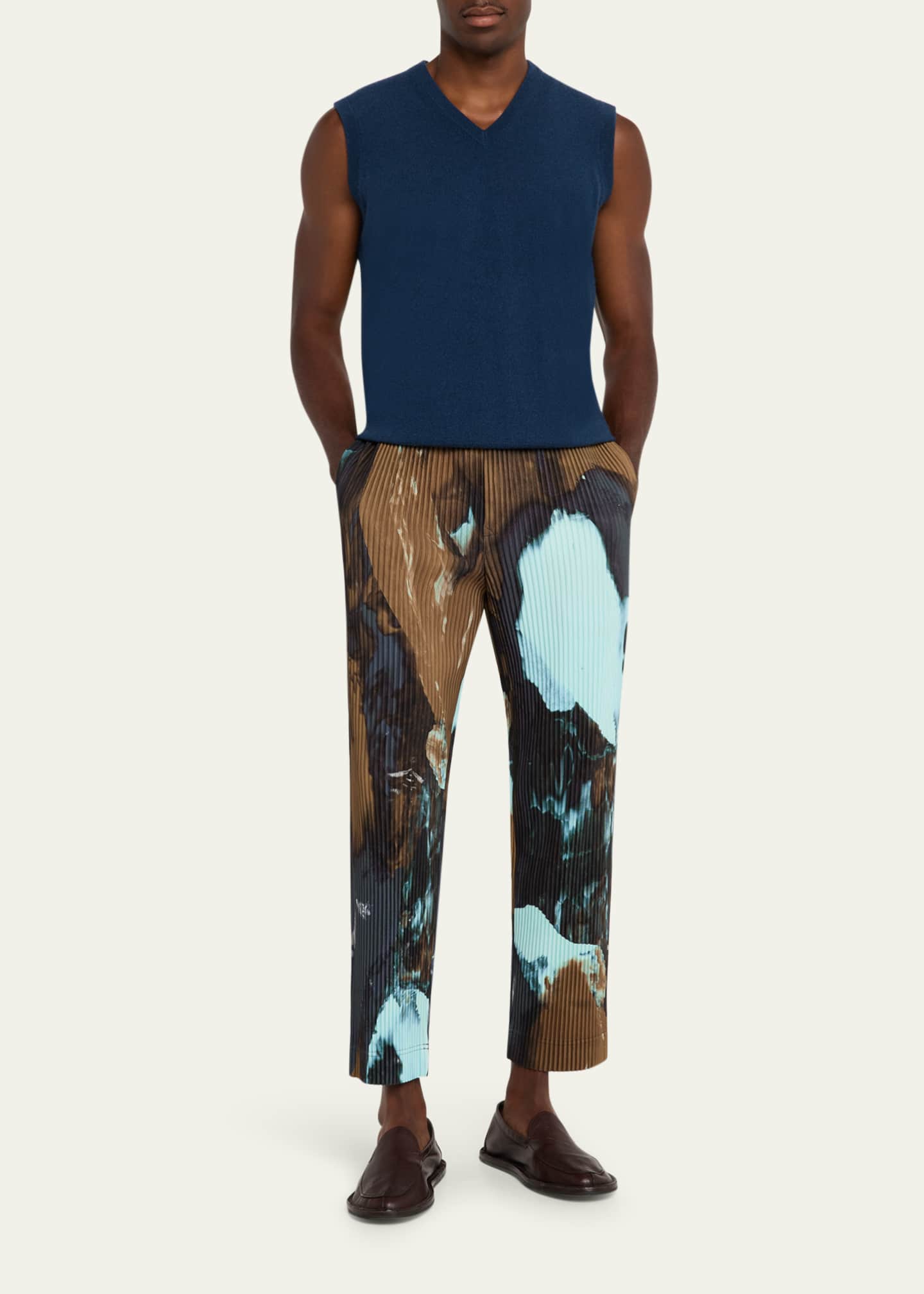 HOMME PLISSÉ ISSEY MIYAKE AGATE brown AGATE – ISSEY MIYAKE ONLINE STORE