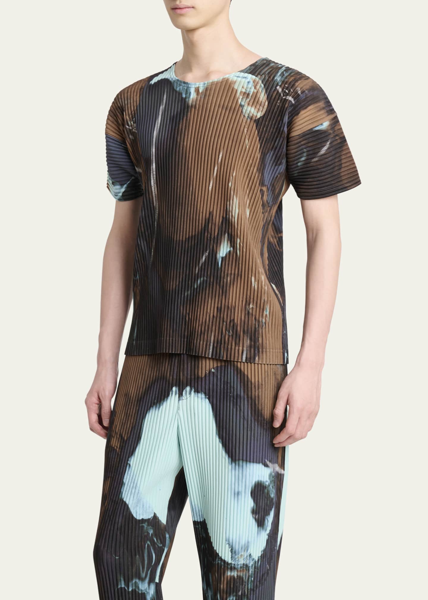 HOMME PLISSÉ ISSEY MIYAKE AGATE brown HOMME PLISSÉ ISSEY MIYAKE Agate Pleats Pant Brown – LESS 17