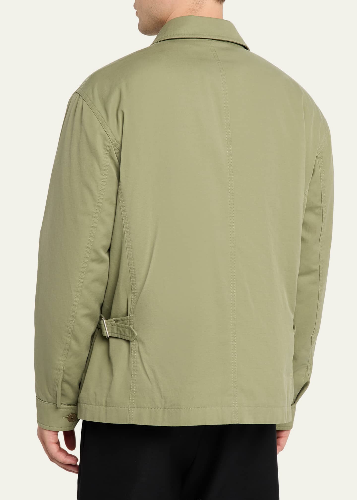 THE ROW Men's Justo Cotton and Cashmere Gabardine Jacket
