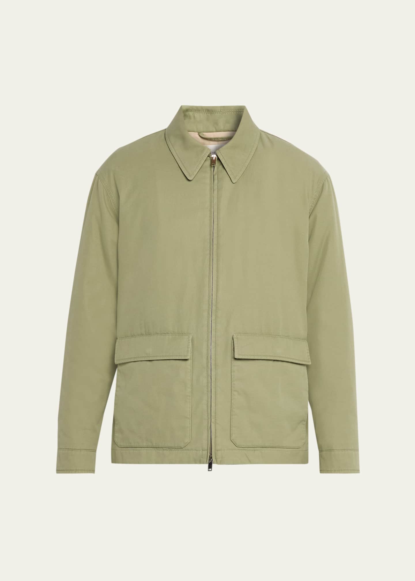 THE ROW Men's Justo Cotton and Cashmere Gabardine Jacket