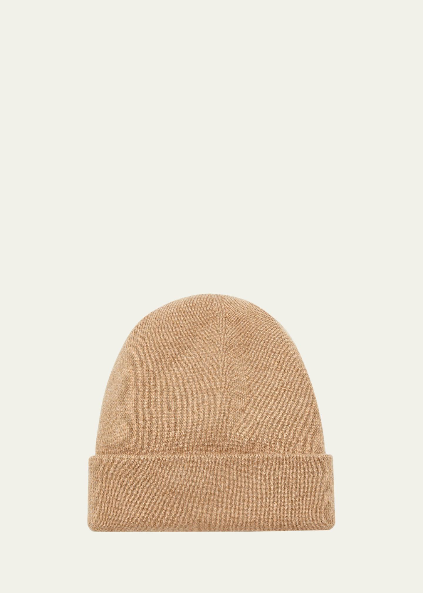 Loro Piano Baby Cashmere Knit Hat Loro Piana - Courchevel Cream Baby Cashmere Knit Beanie main image 2