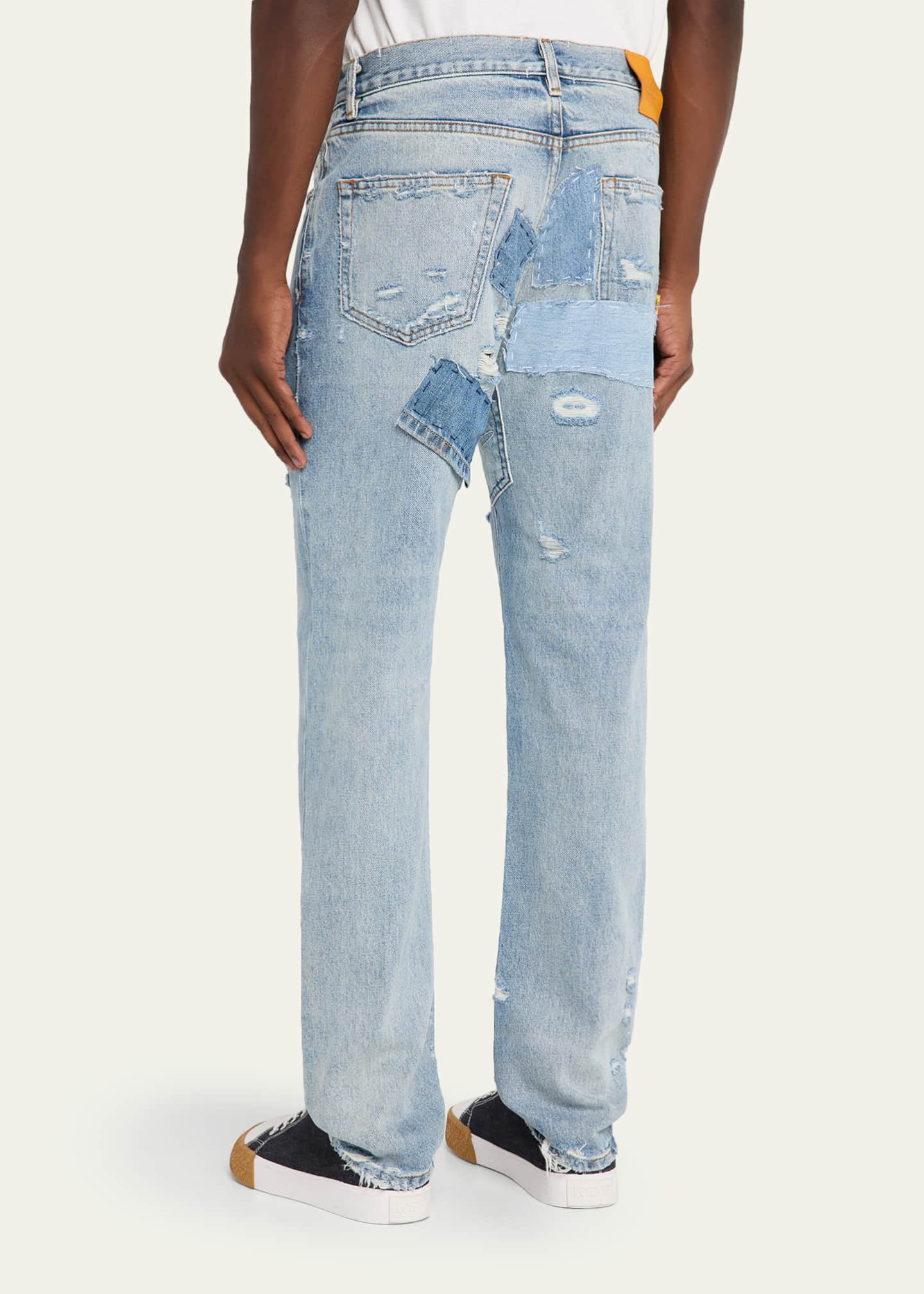 Men's Bowery Denim Patch Repair Jeans