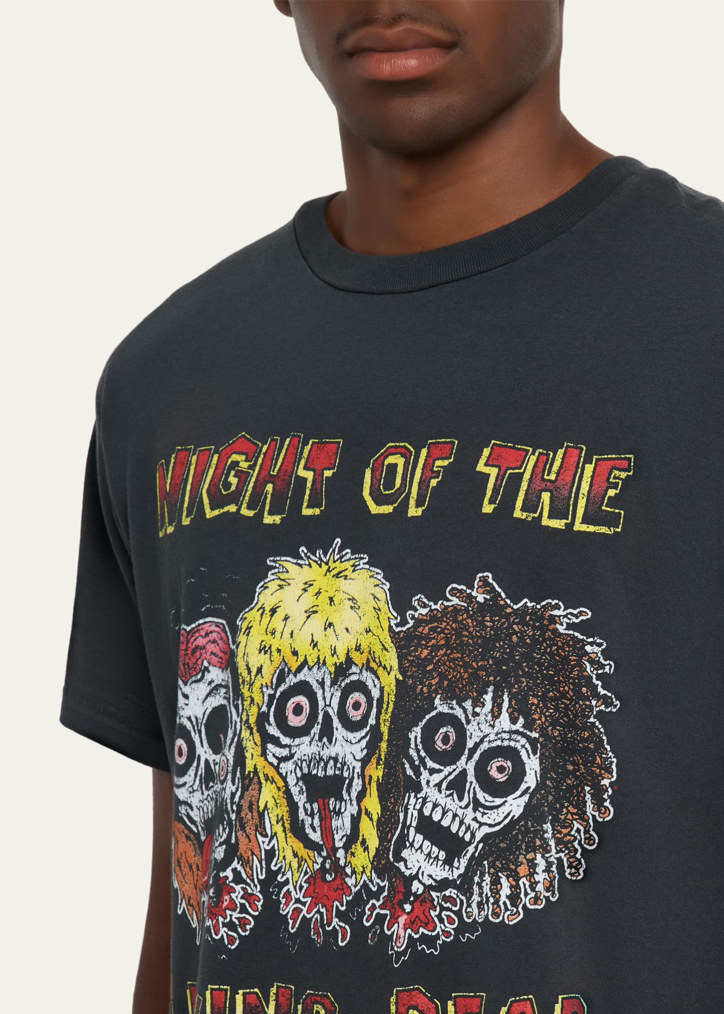 Men's Night Of The Living Dead Relaxed-Fit Graphic T-Shirt