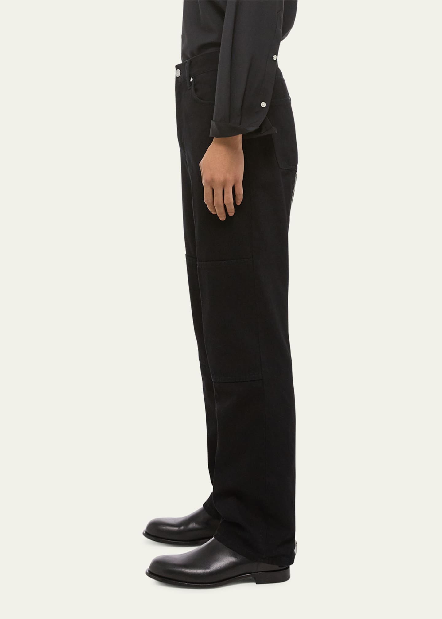 Helmut Lang Men's Back Zip Carpenter Pants - Bergdorf Goodman