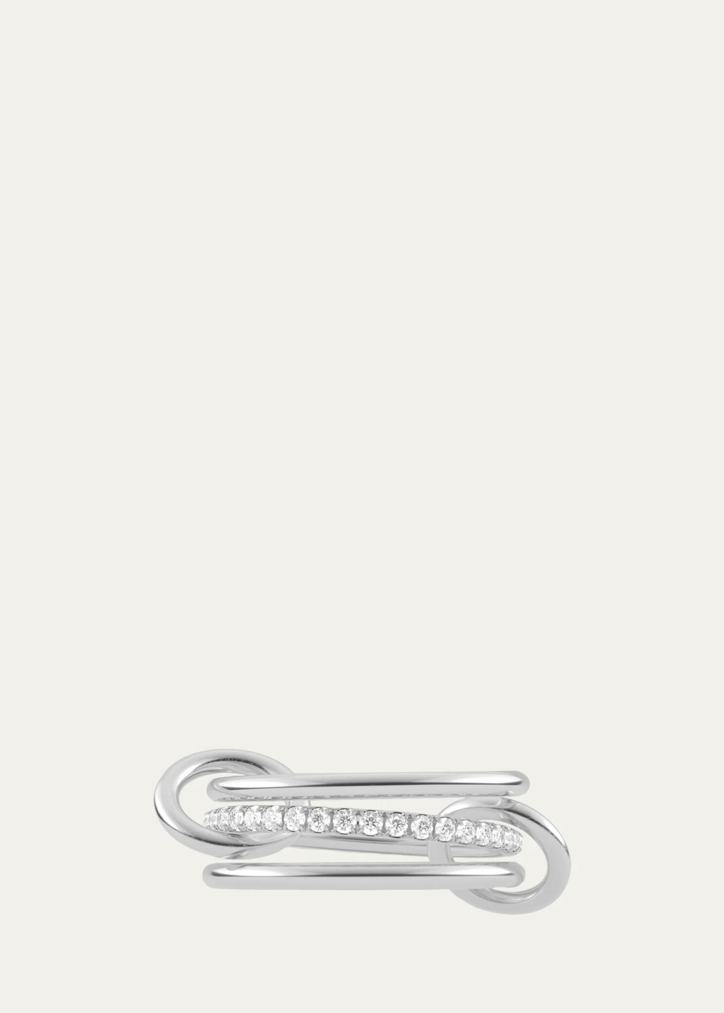 Spinelli Kilcollin Sonny Silver Three-Link Ring - Bergdorf Goodman
