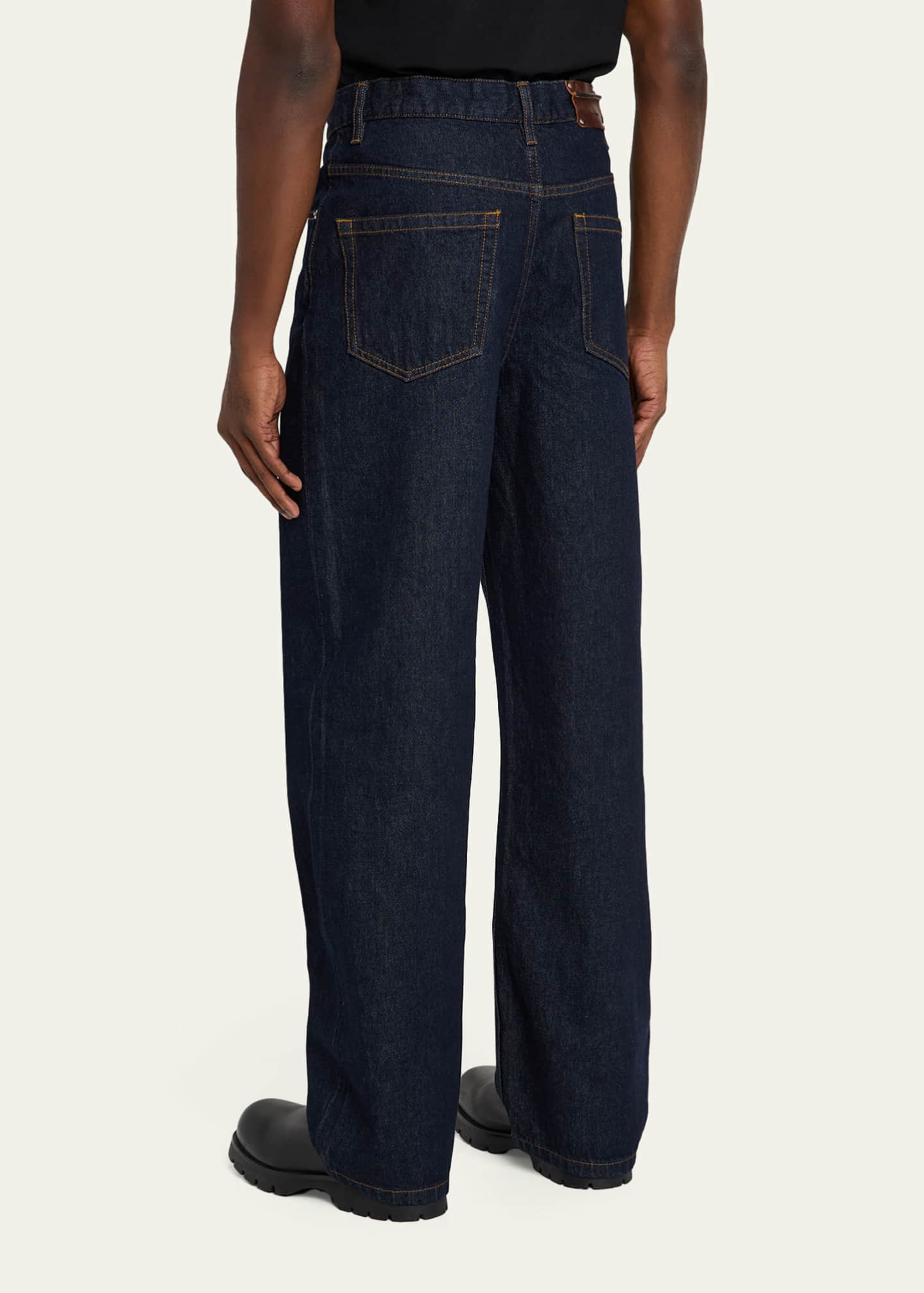 Dries Van Noten Men's Pine Straight Relaxed-Fit Jeans - Bergdorf