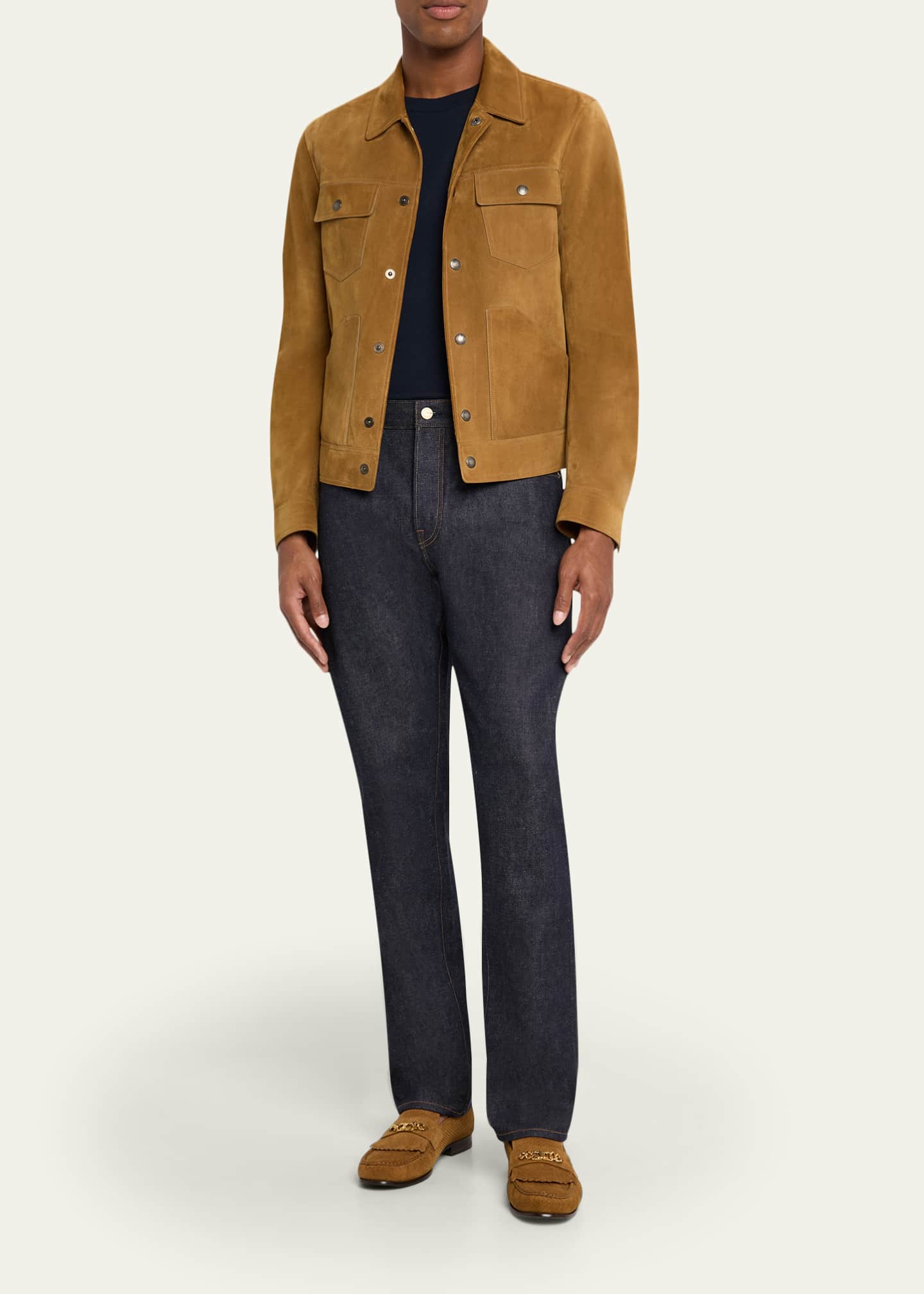 The Seven Continents Men's Charlie Raw Denim Slim-Fit Jeans Image 2 of 5